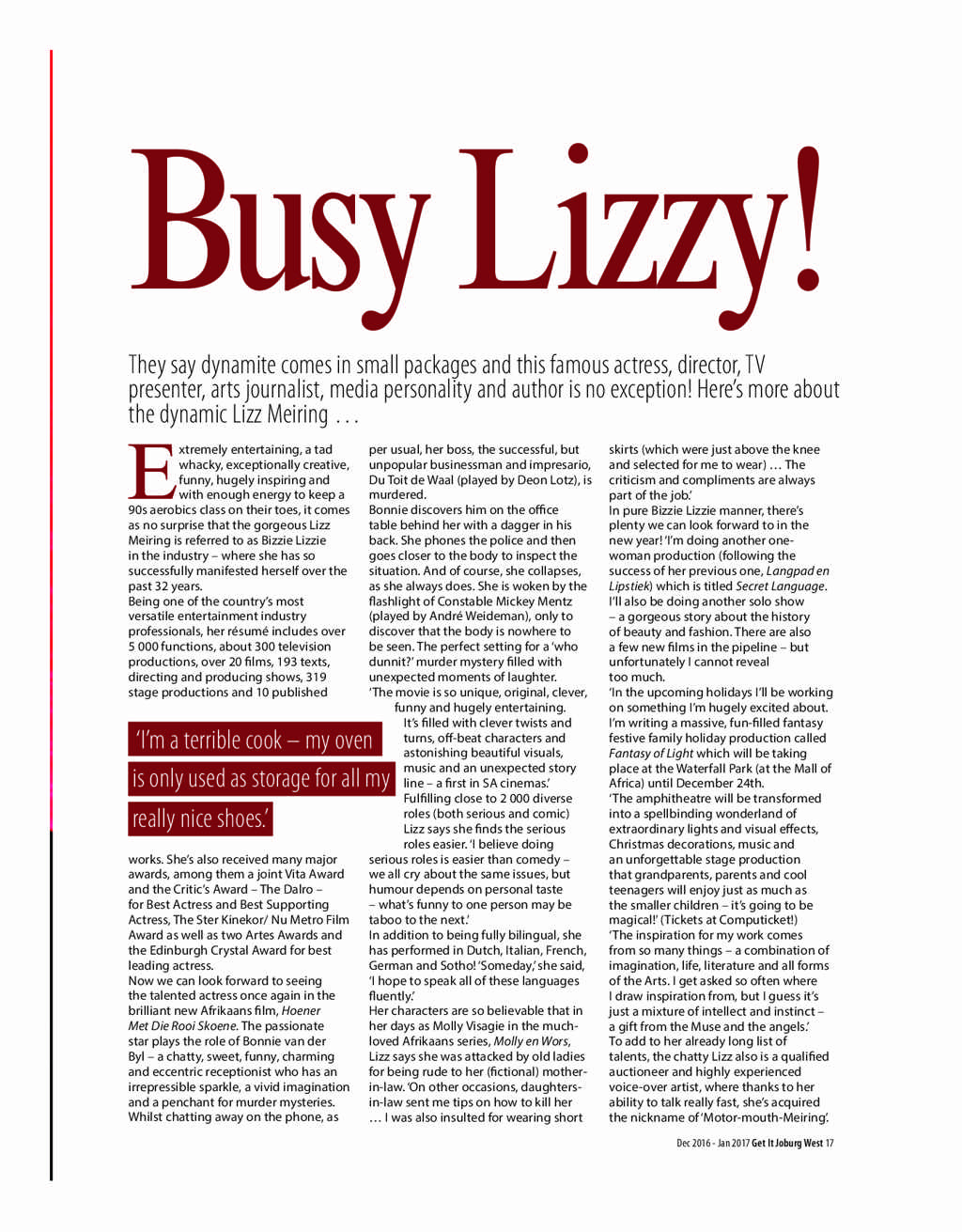 Get it Joburg West Dec 2016 – Jan 2016 page 17