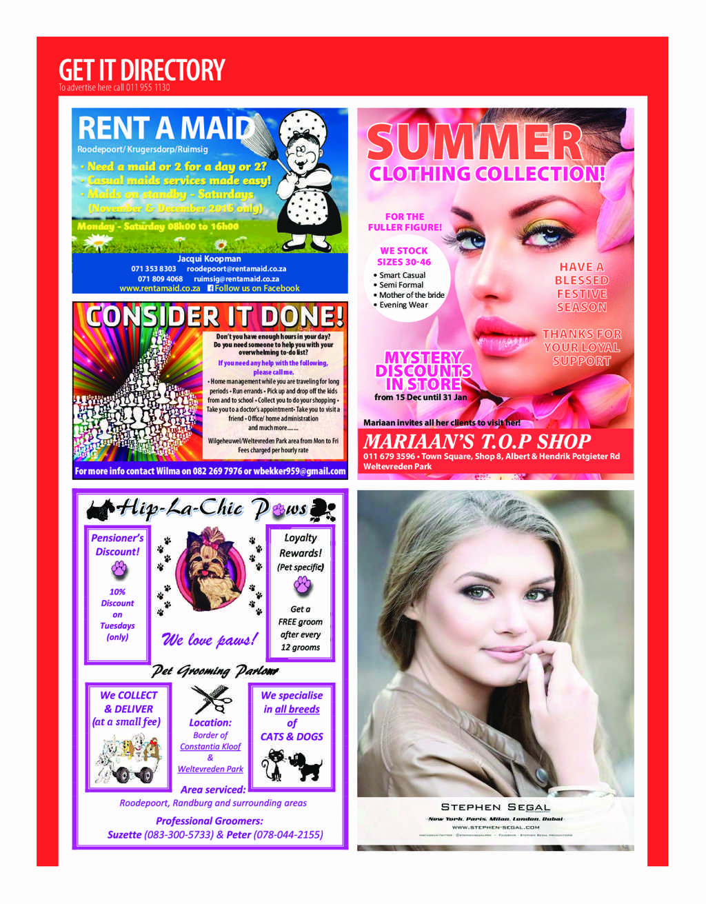 Get it Joburg West Dec 2016 – Jan 2016 page 54