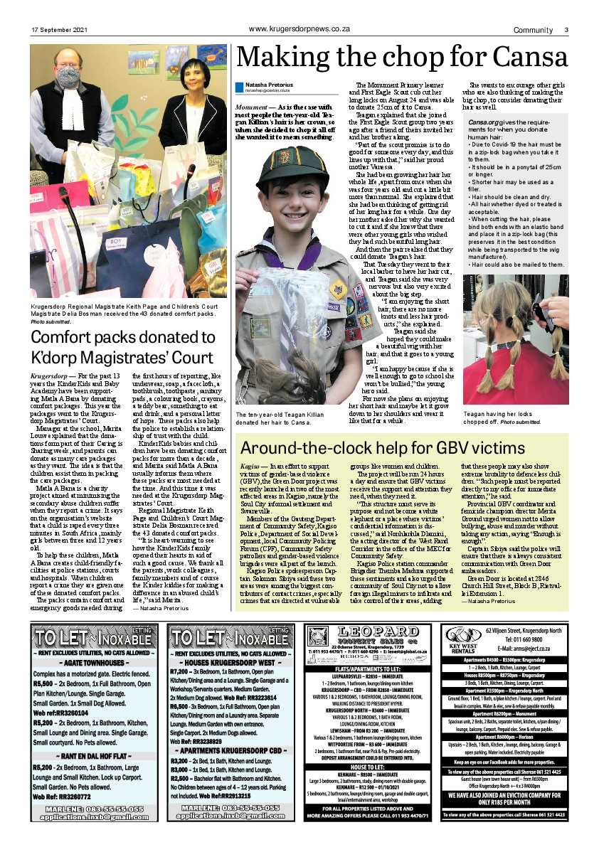 Krugersdorp News 17 September 2021 page 3
