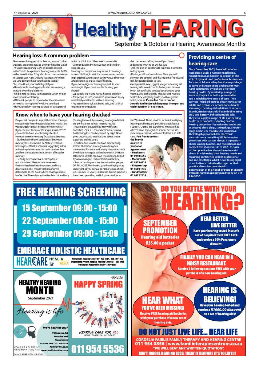 Krugersdorp News 17 September 2021 page 5