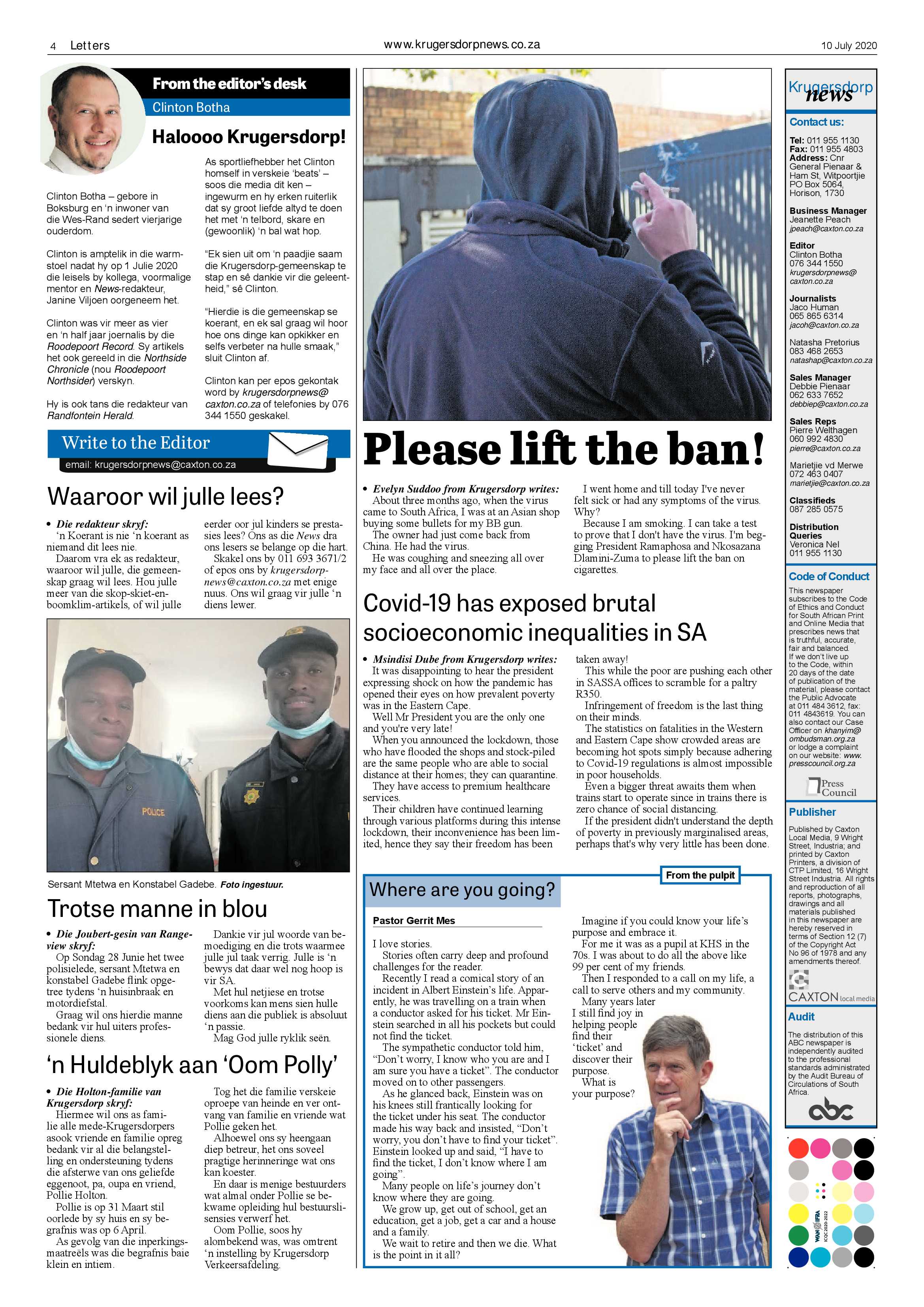 Krugersdorp News10 July 2020 page 4