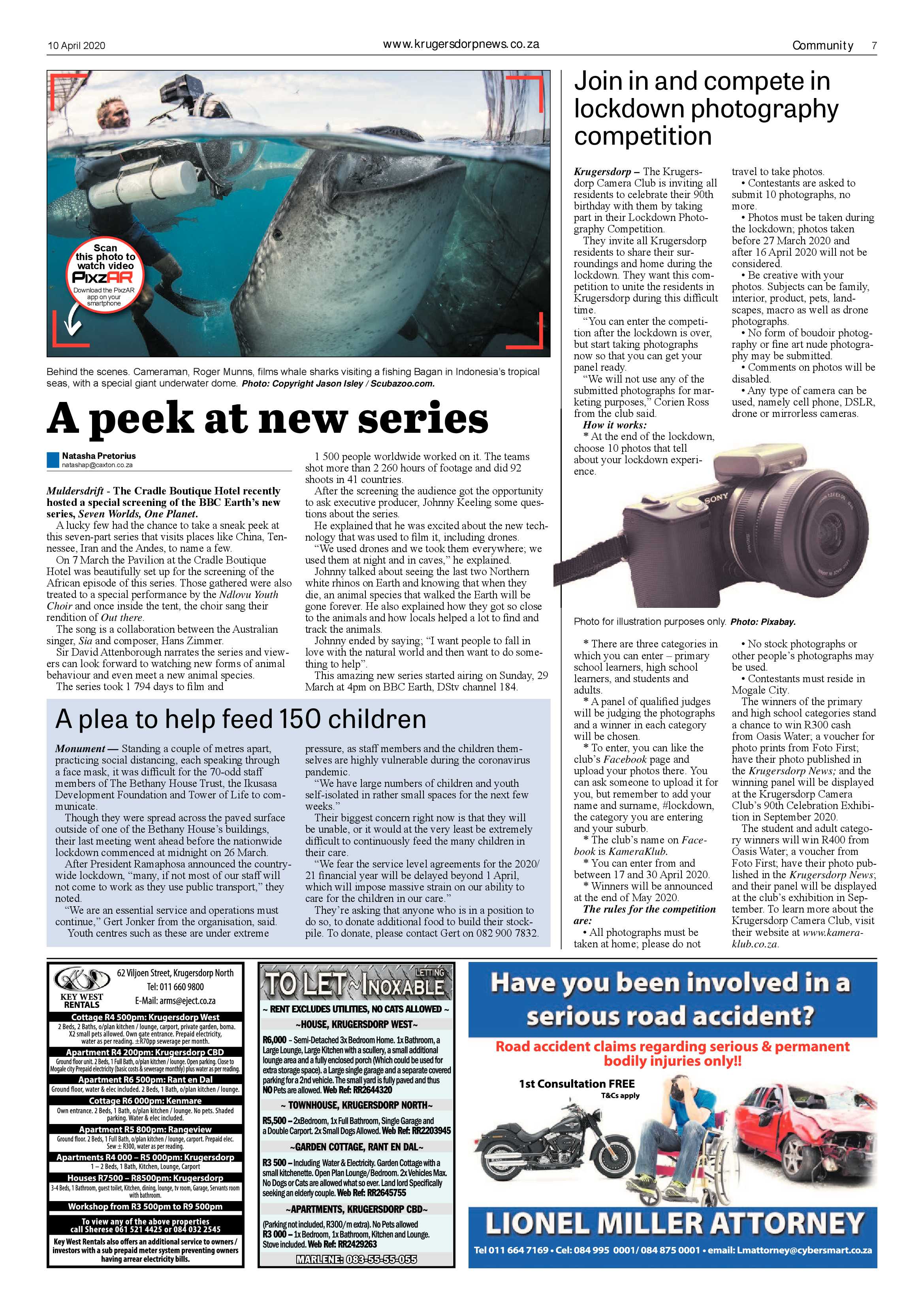 Krugersdorp News 10 April 2020 page 7