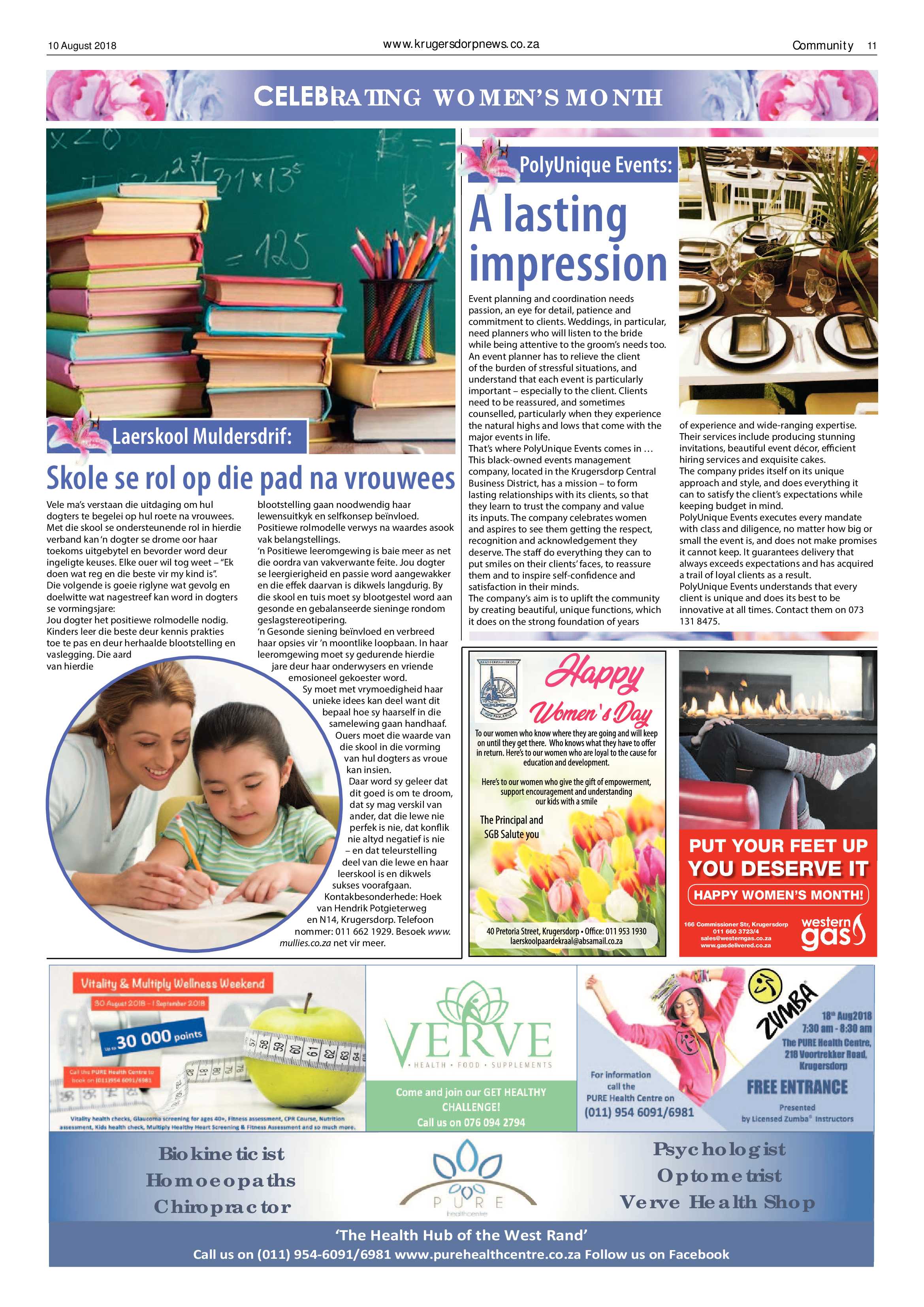 Krugersdorp News 10 August 2018 page 11
