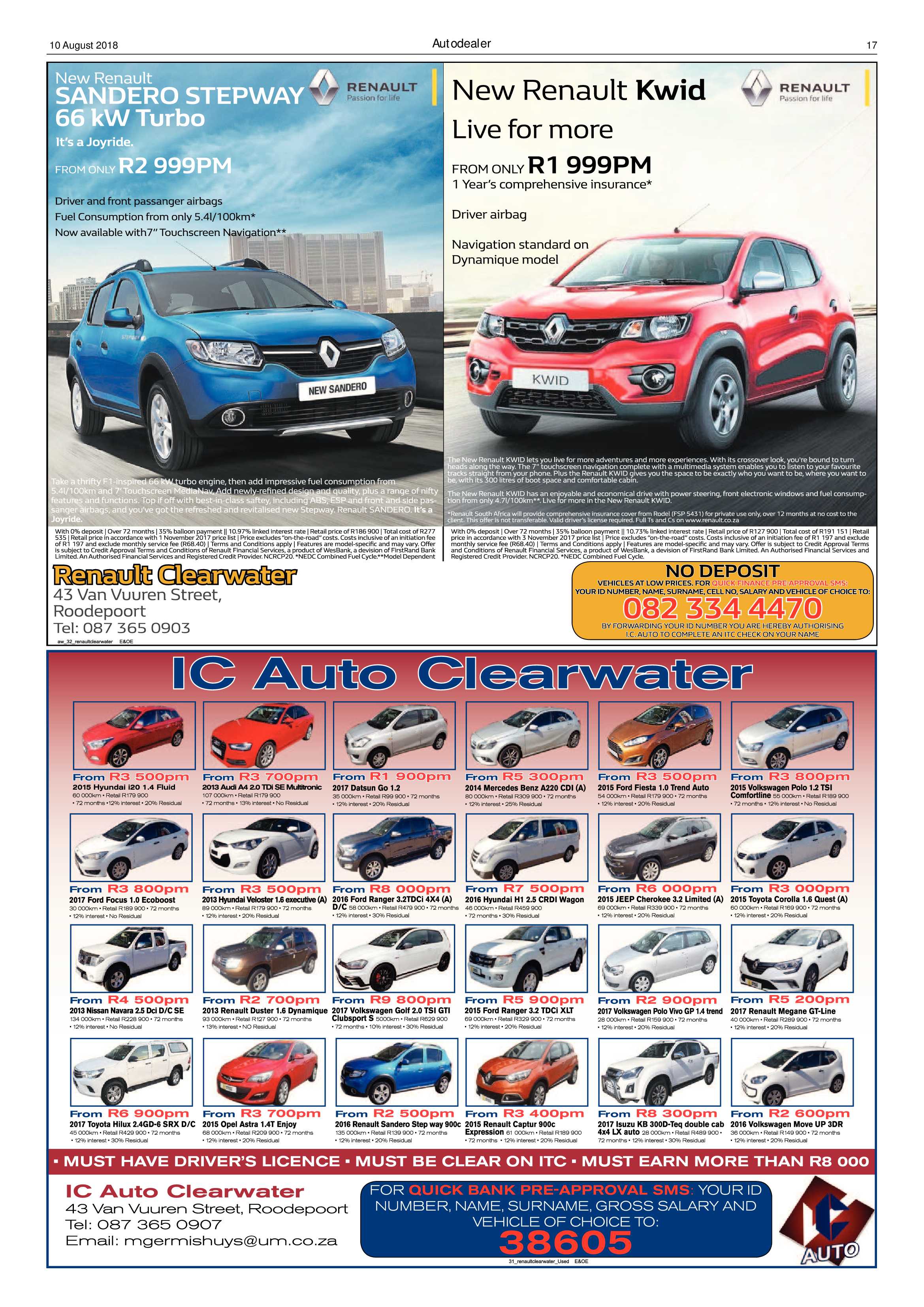 Krugersdorp News 10 August 2018 page 17