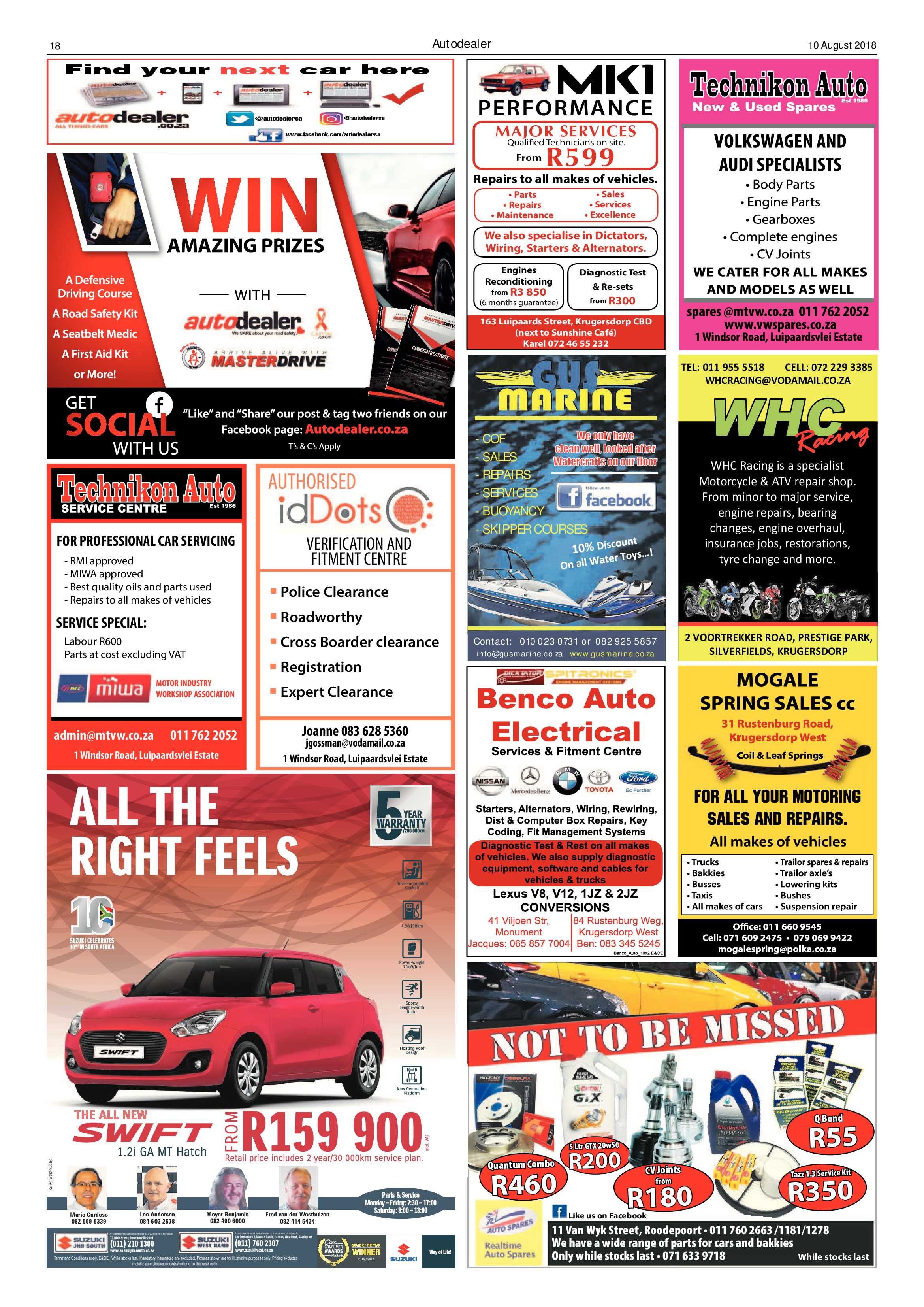Krugersdorp News 10 August 2018 page 18
