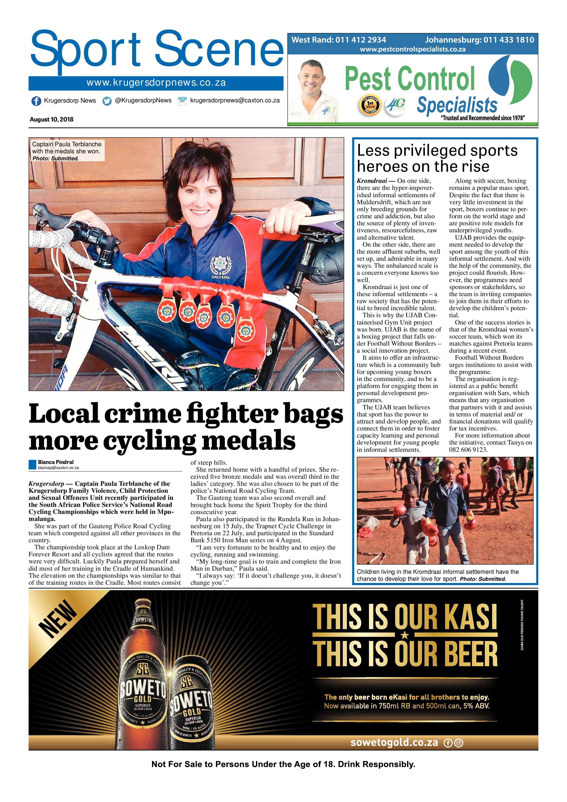 Krugersdorp News 10 August 2018 page 20