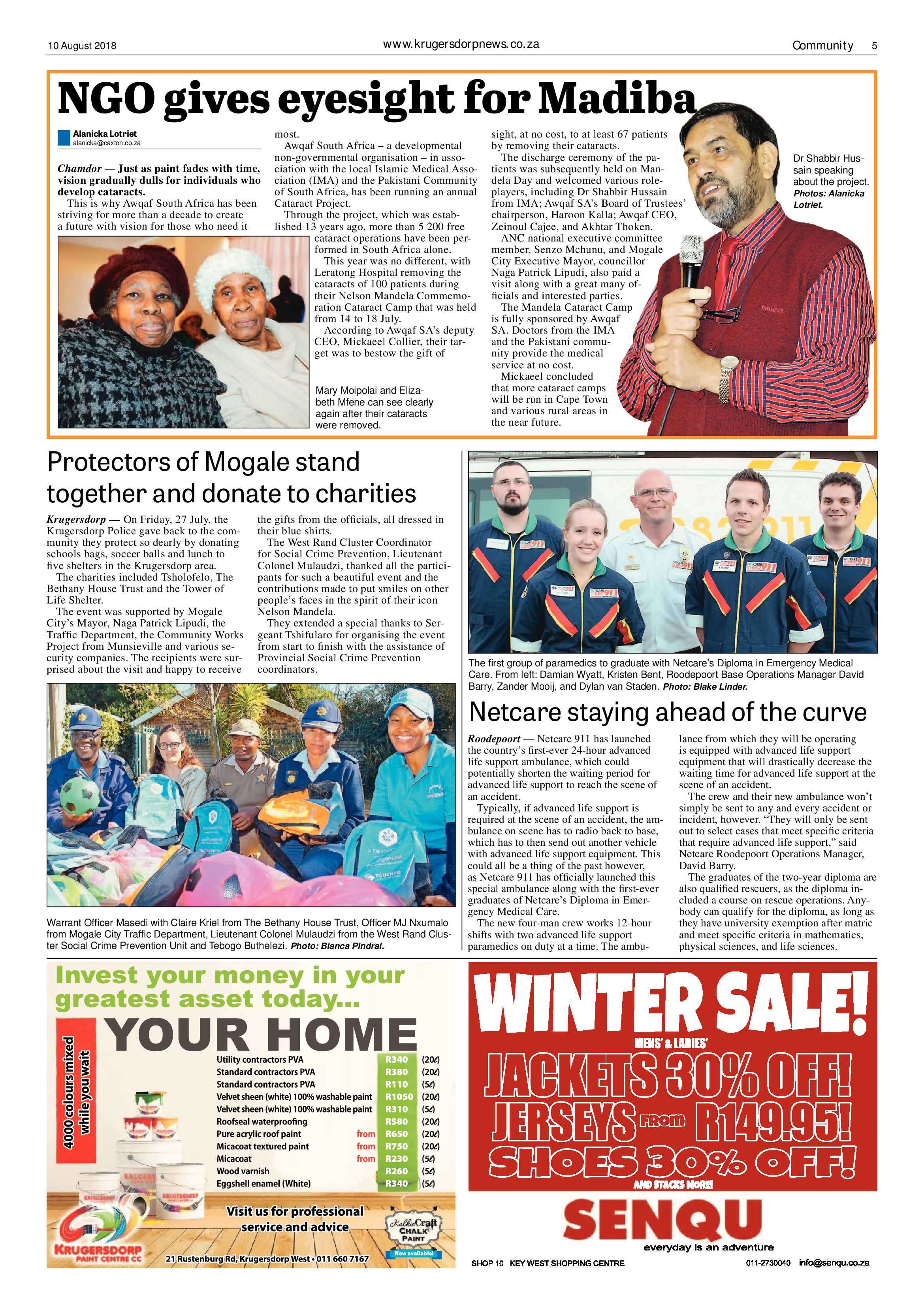 Krugersdorp News 10 August 2018 page 5