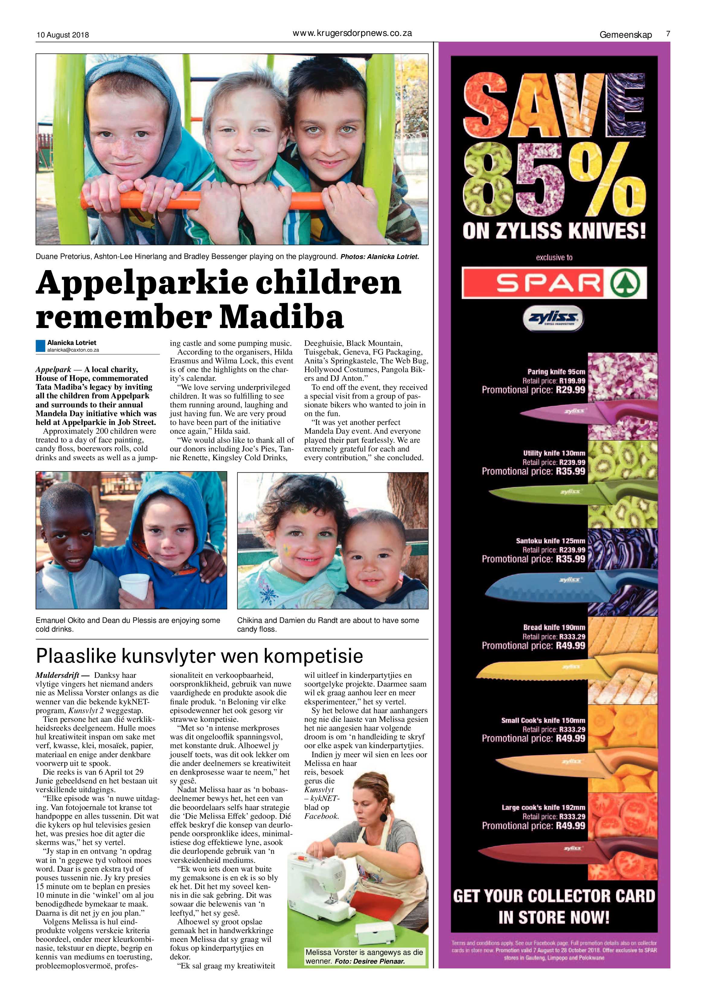 Krugersdorp News 10 August 2018 page 7