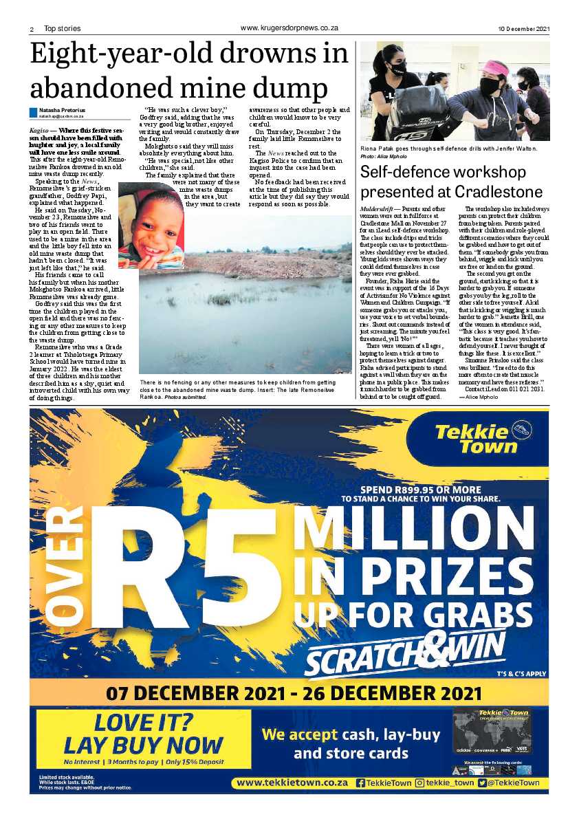 Krugersdorp News 10 December 2021 page 4
