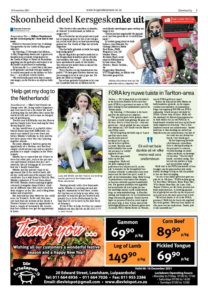 Krugersdorp News 10 December 2021 page 5