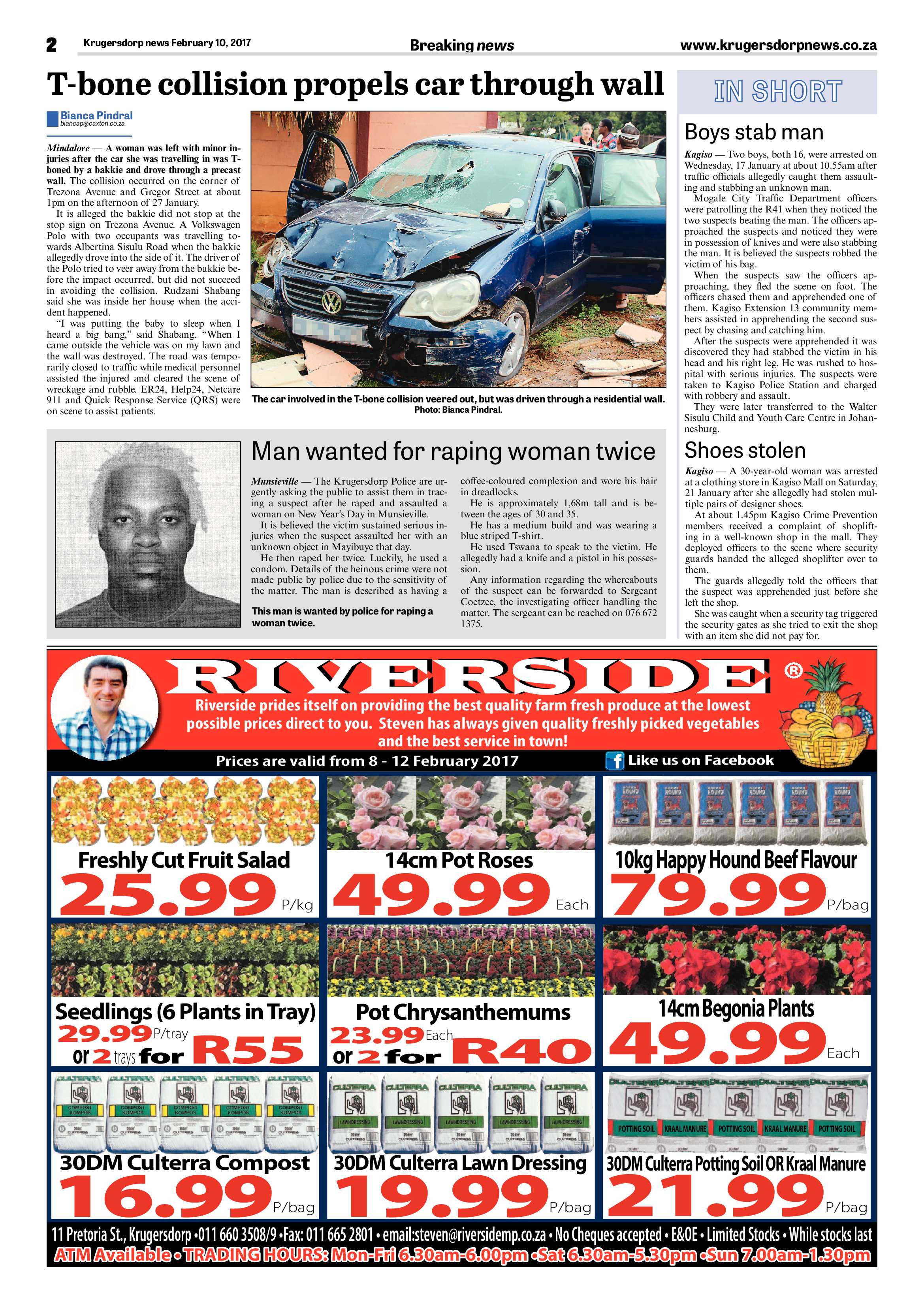 Krugersdorp News 10 February 2017 page 2