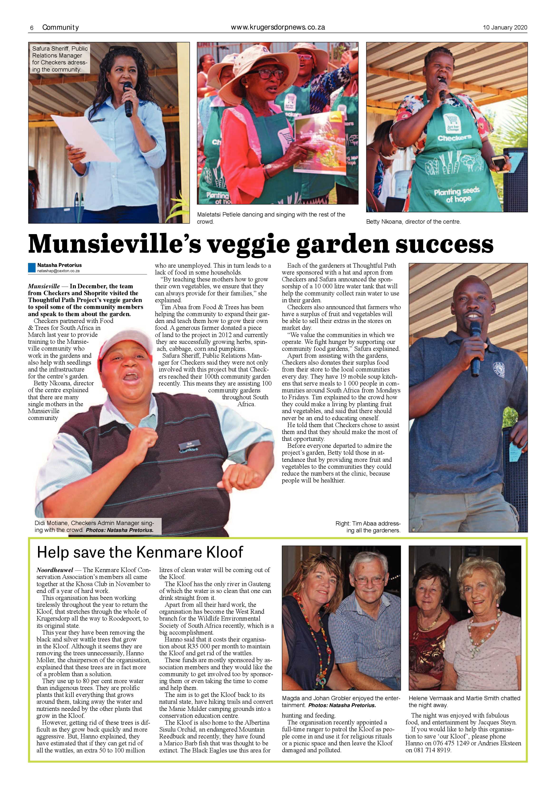 Krugersdorp News 10 January 2020 page 6