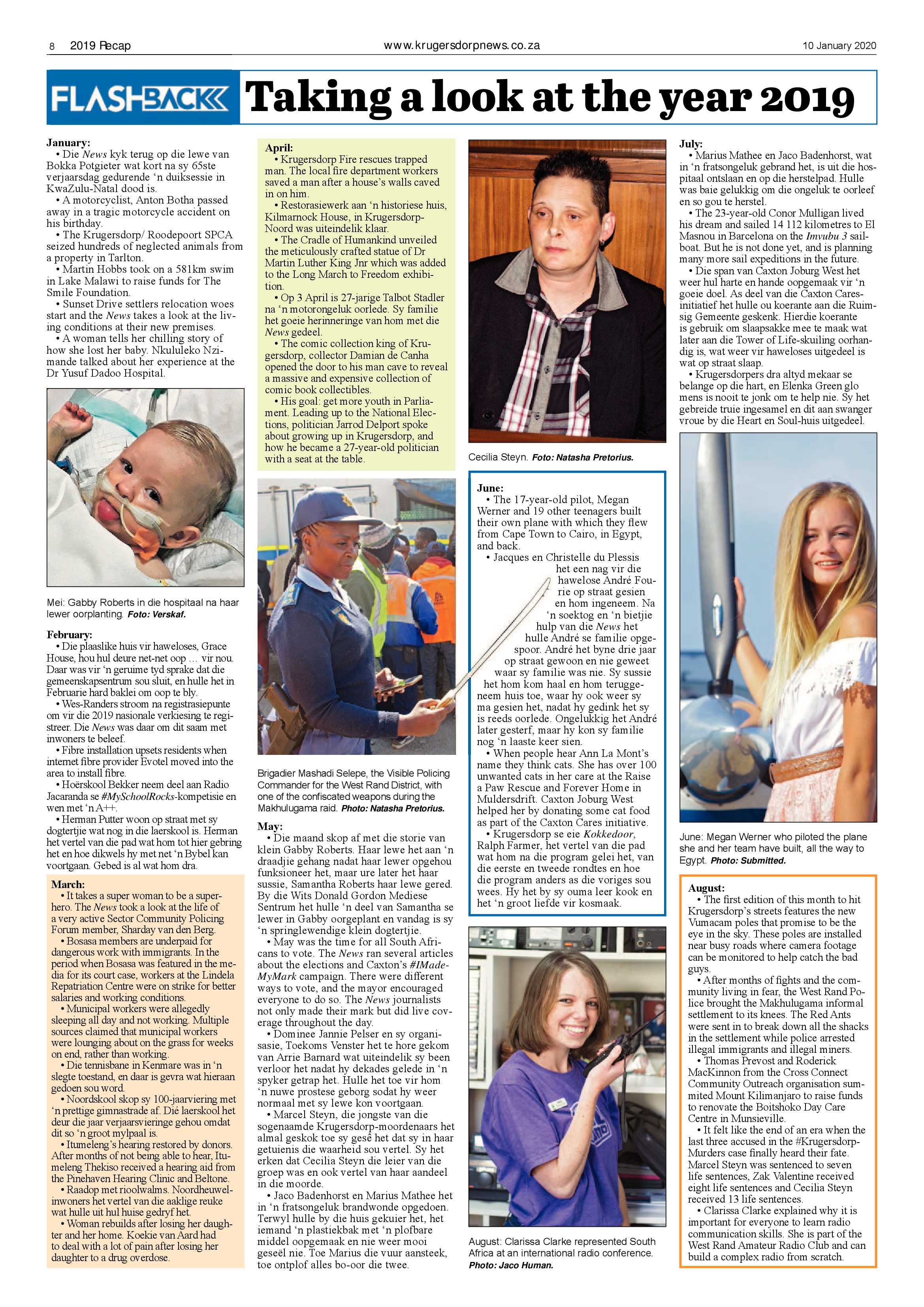 Krugersdorp News 10 January 2020 page 8