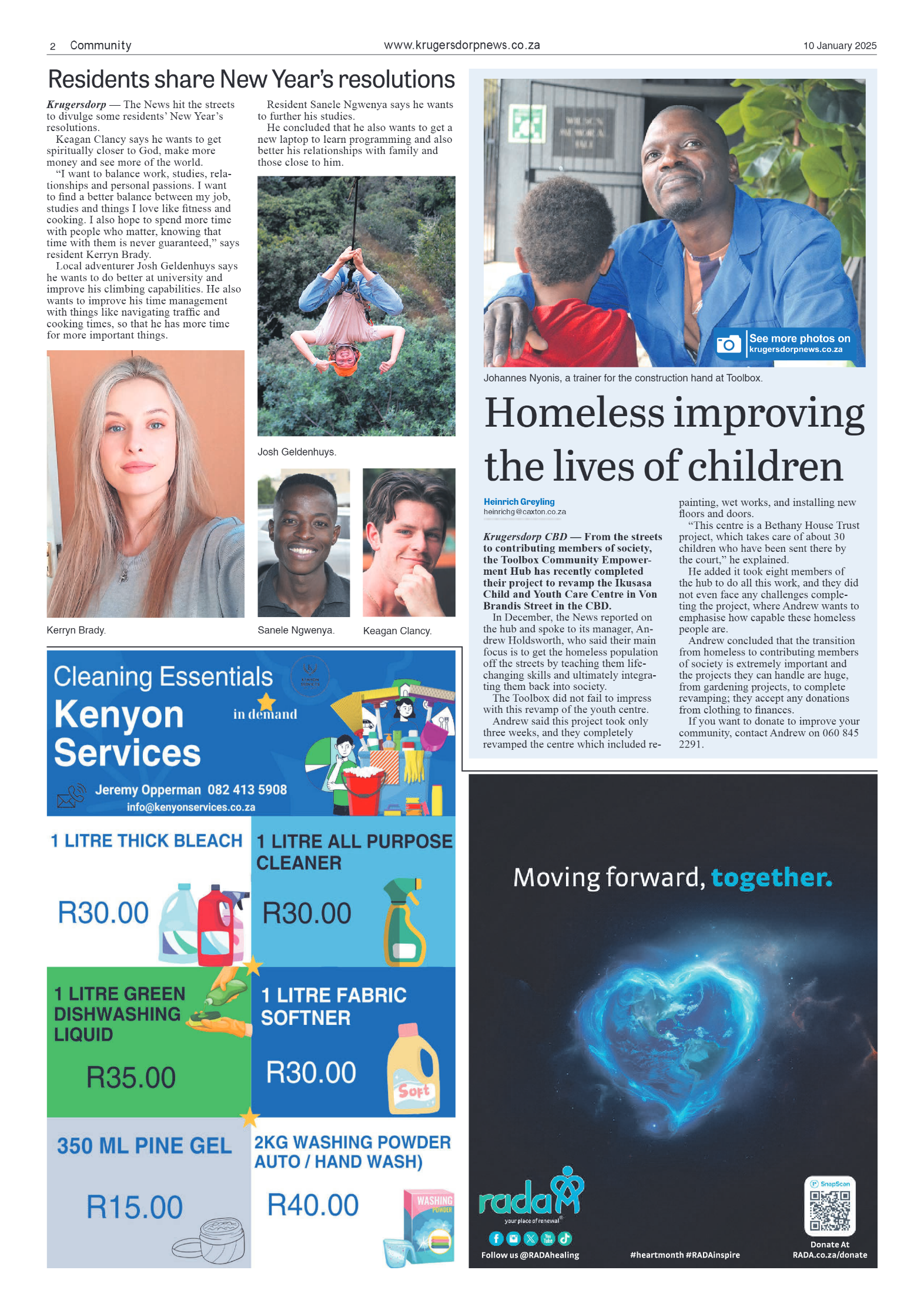 Krugersdorp News 10 January 2025 page 2
