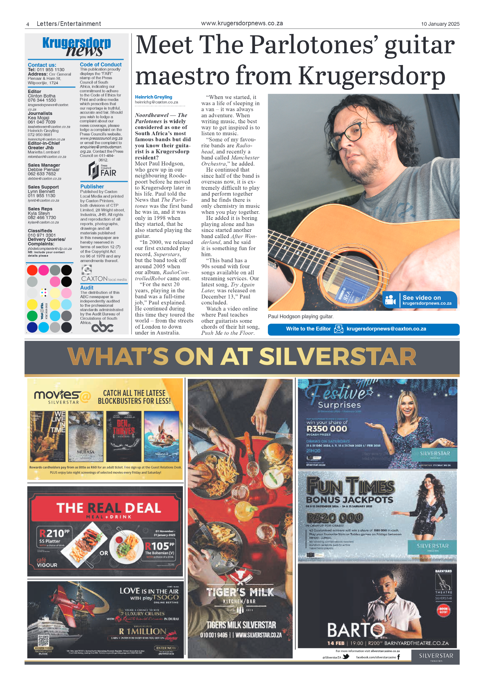 Krugersdorp News 10 January 2025 page 4