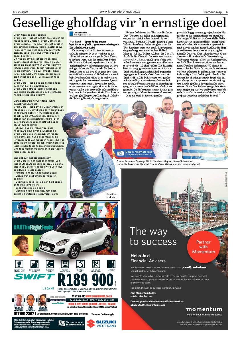 Krugersdorp News 10 June 2022 page 5