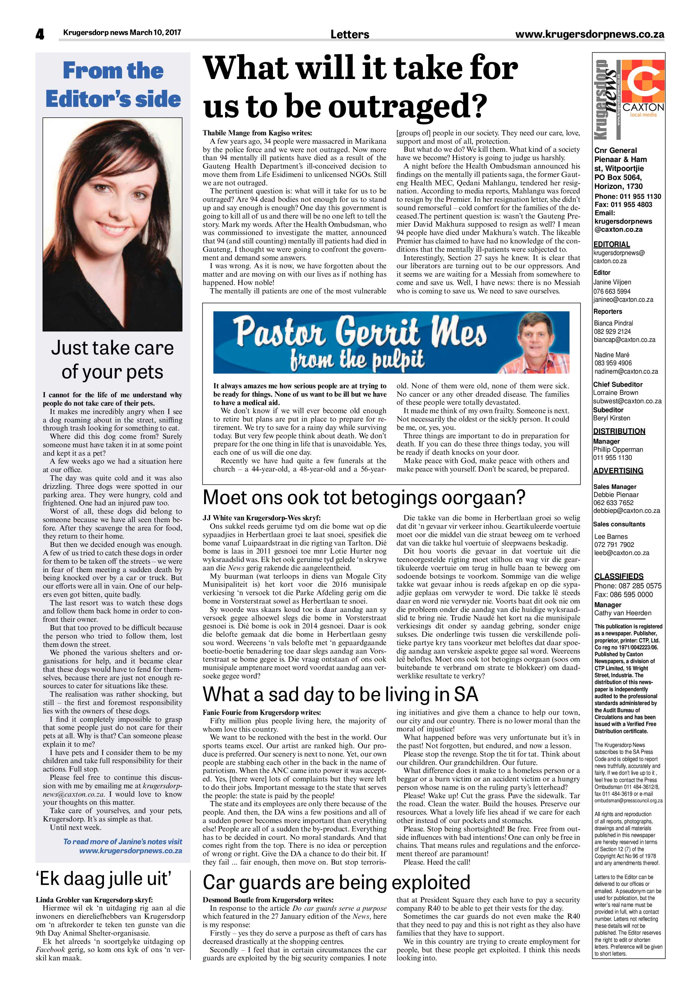 Krugersdorp News 10 March 2017 page 4