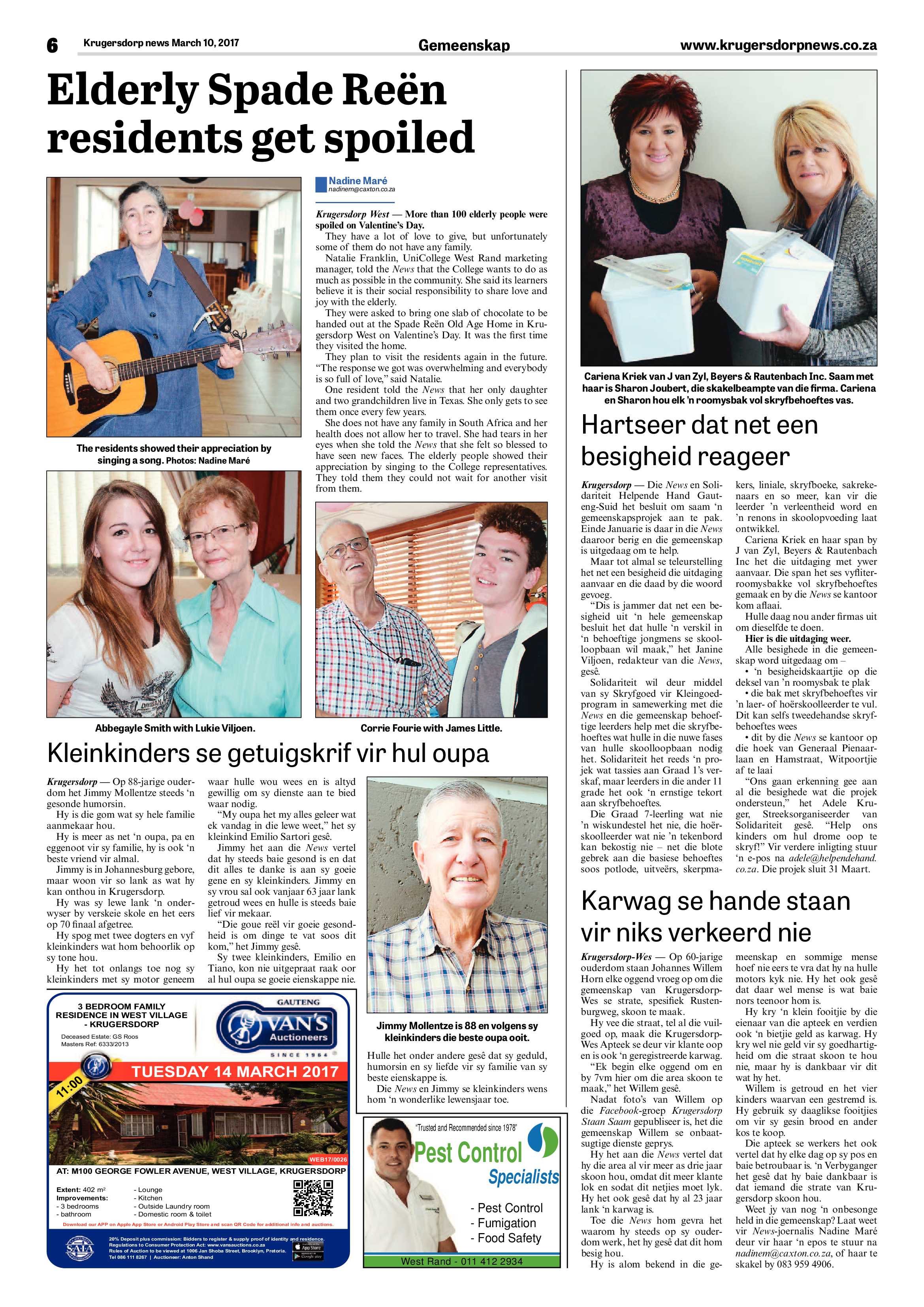 Krugersdorp News 10 March 2017 page 6