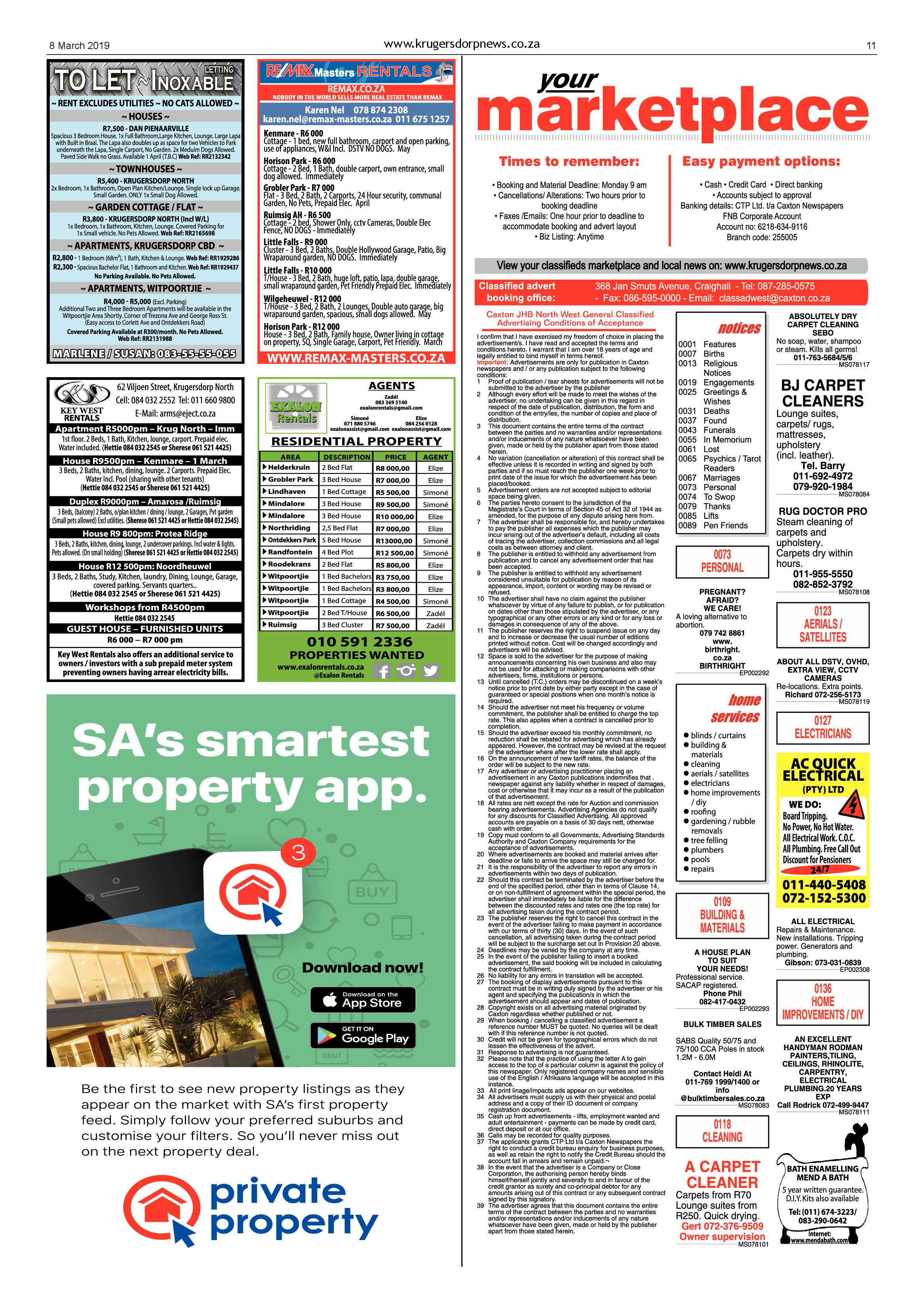 Krugersdorp News 8 March 2019 page 11