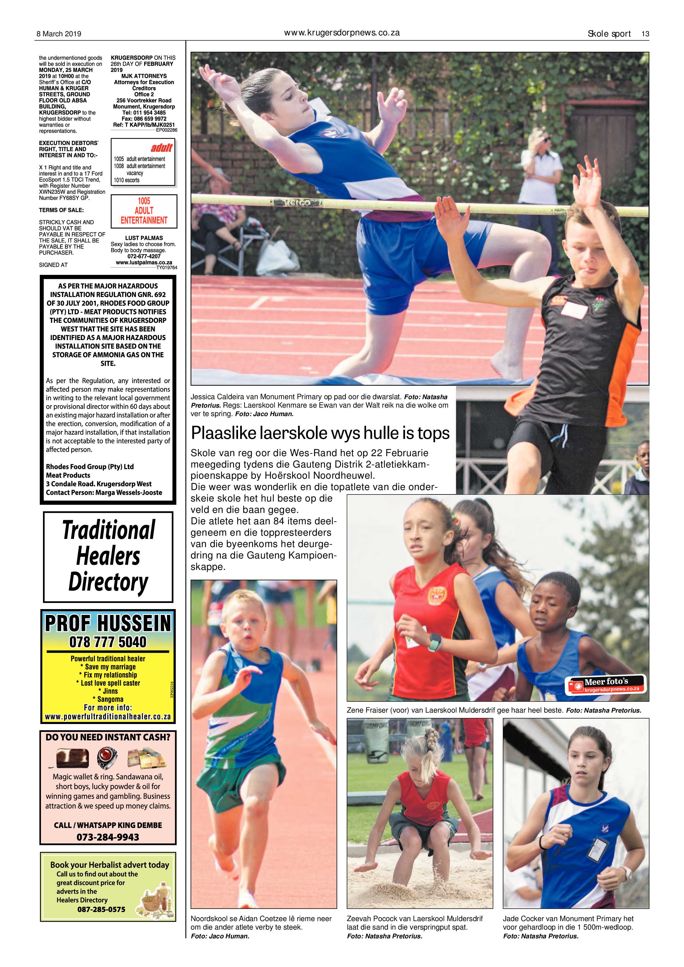 Krugersdorp News 8 March 2019 page 13