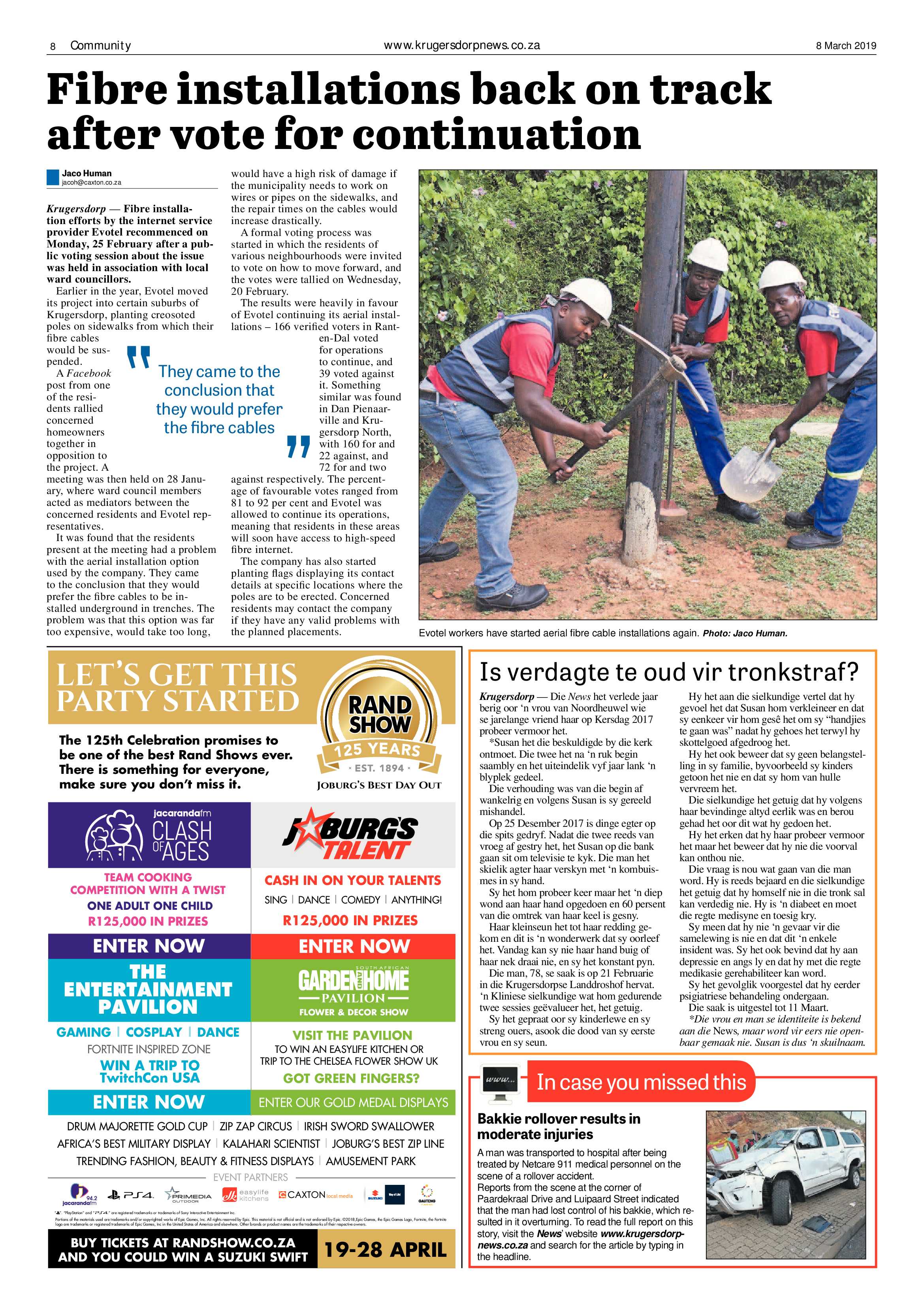 Krugersdorp News 8 March 2019 page 8