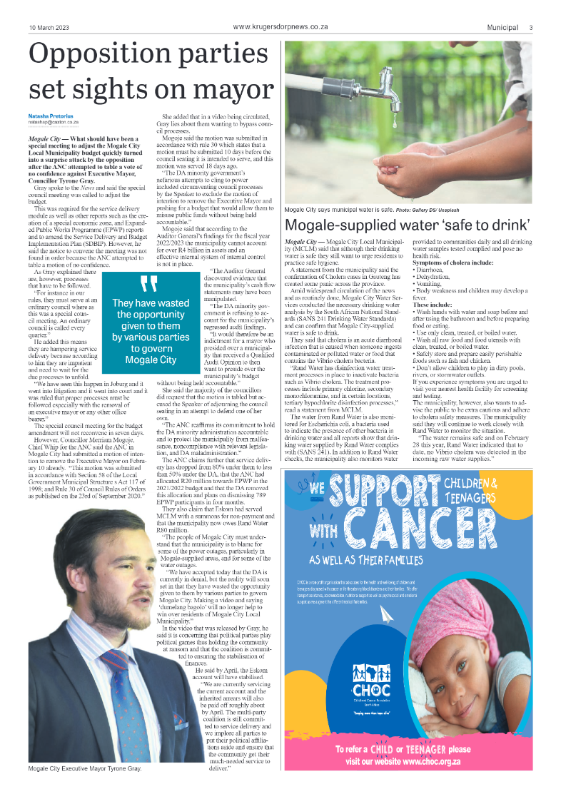 Krugersdorp News 10 March 2023 page 3
