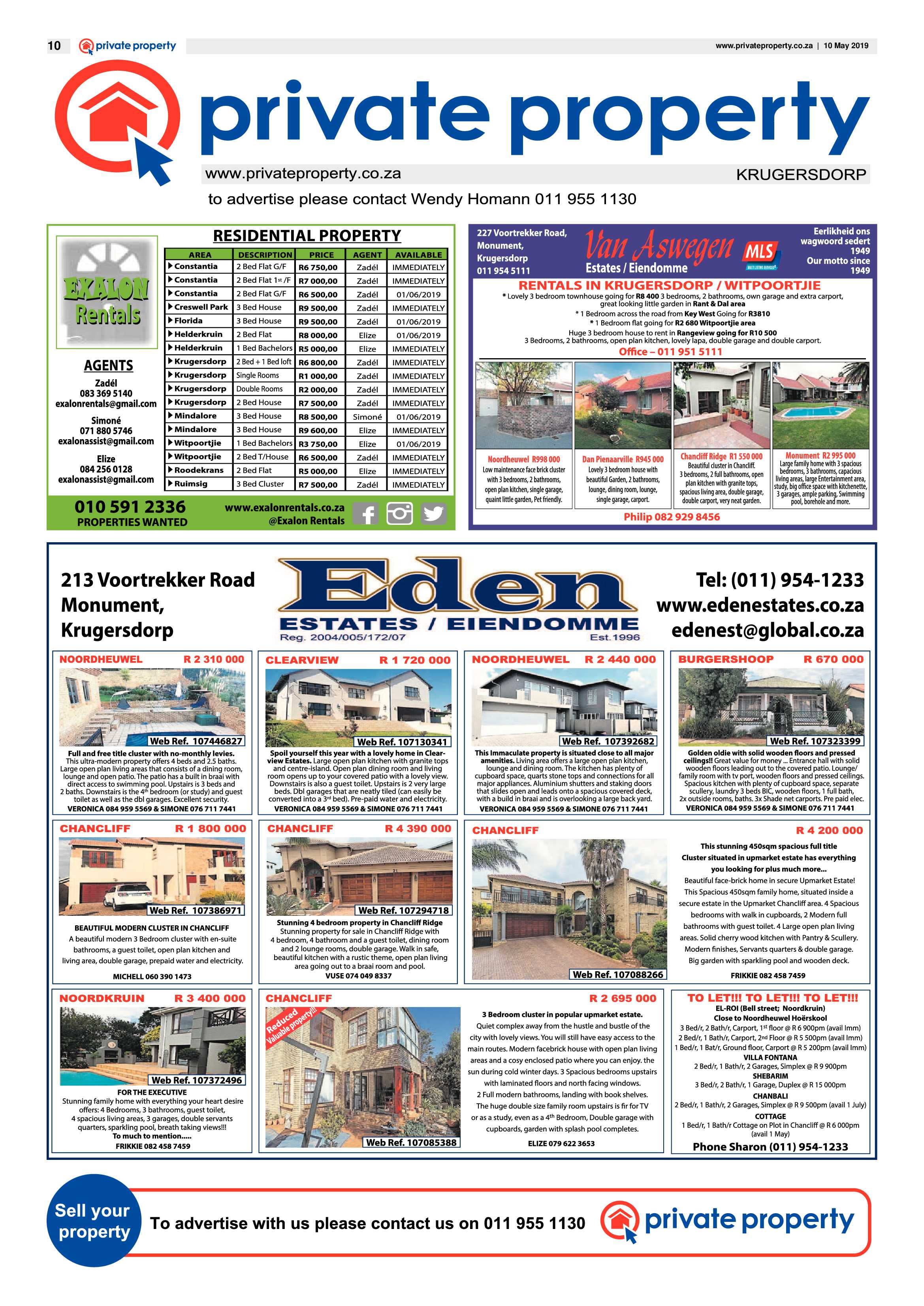 Krugersdorp News 10 May 2019 page 10