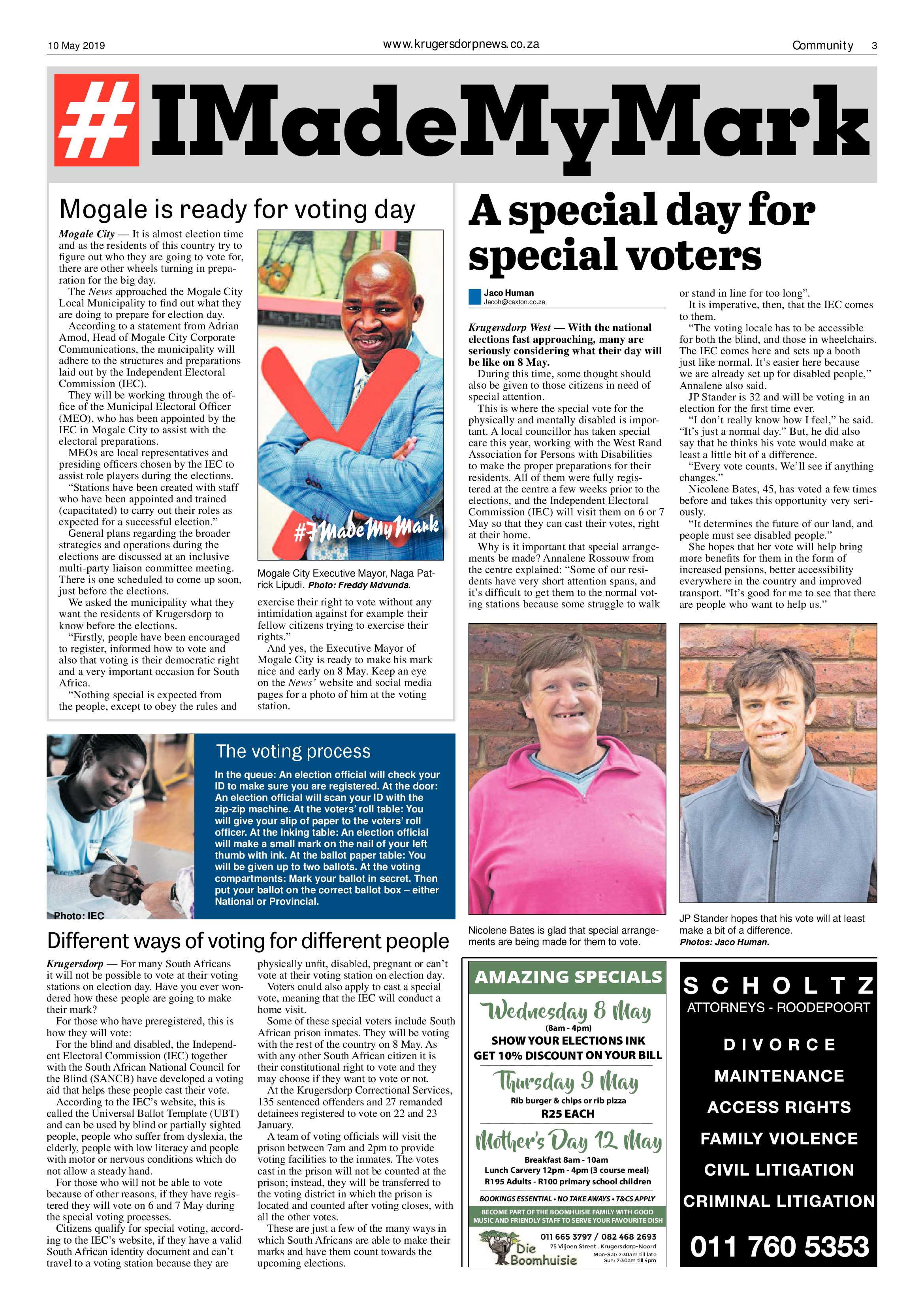 Krugersdorp News 10 May 2019 page 3