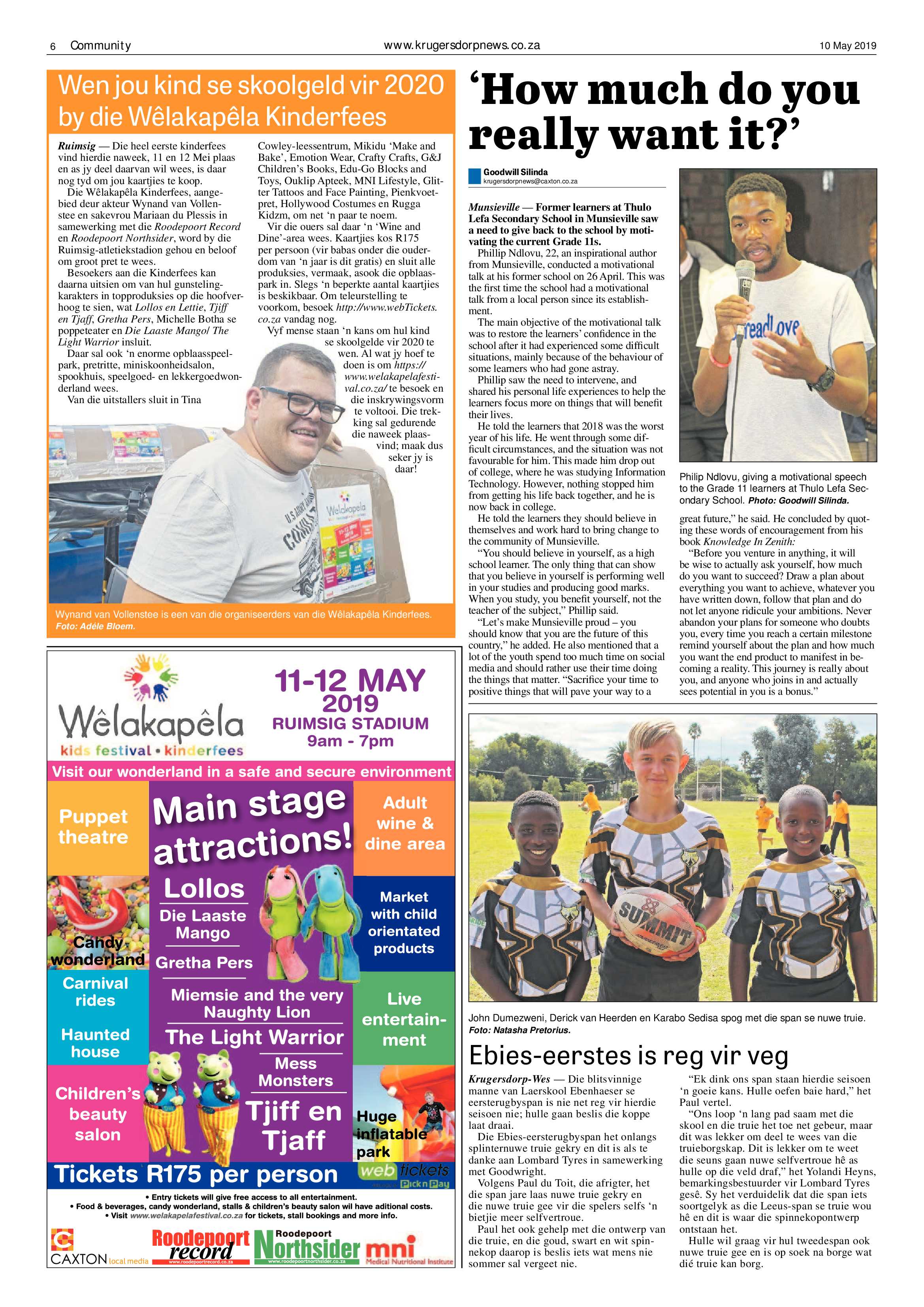 Krugersdorp News 10 May 2019 page 6
