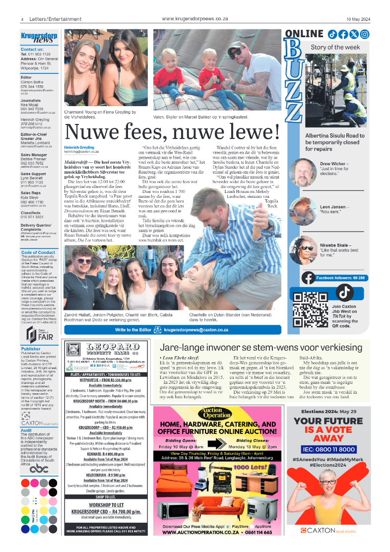 Krugersdorp News 10 May 2024 page 4