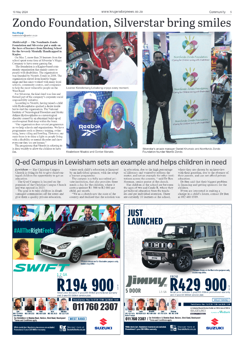 Krugersdorp News 10 May 2024 page 5