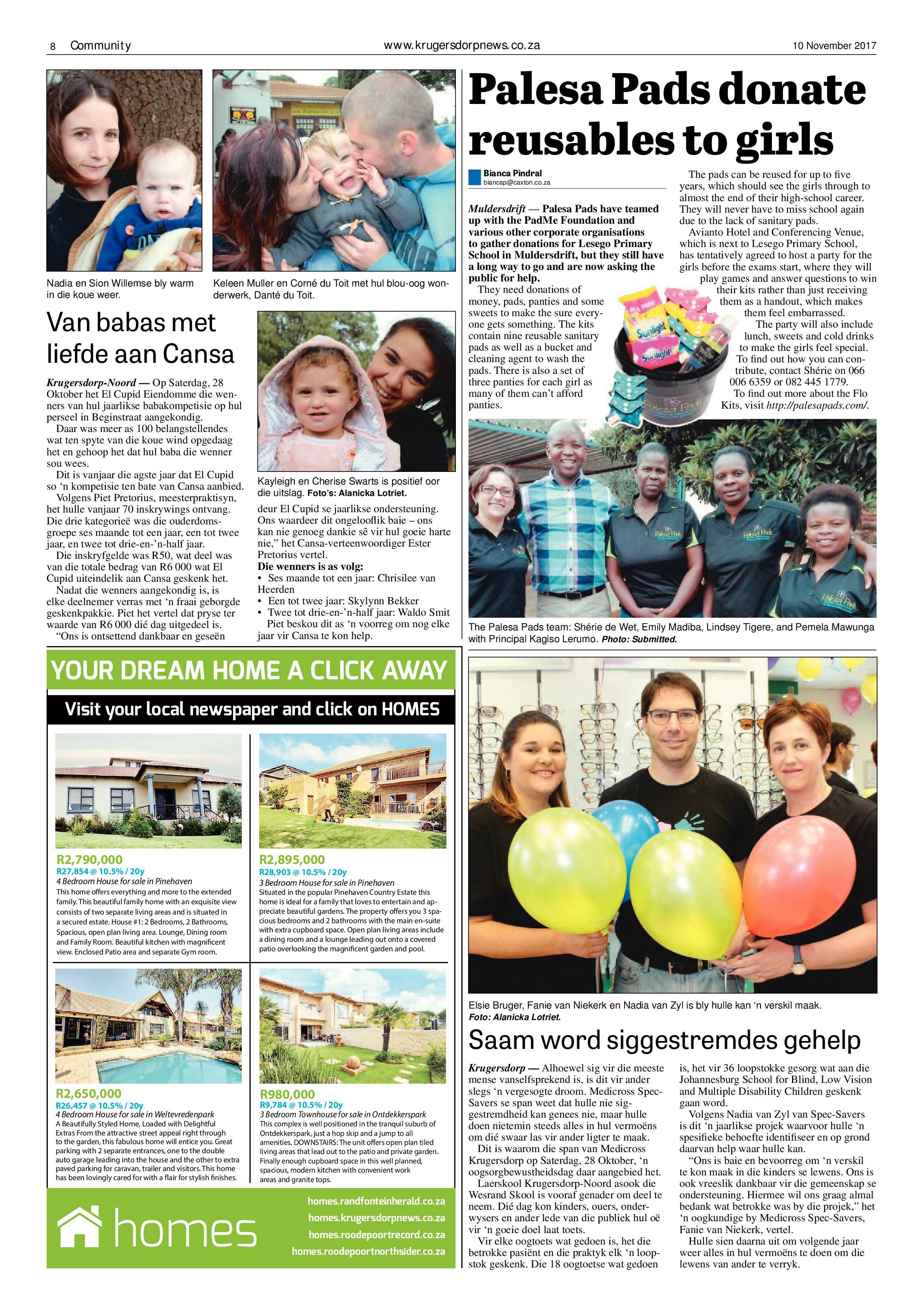 Krugersdorp News 10 November 2017 page 8