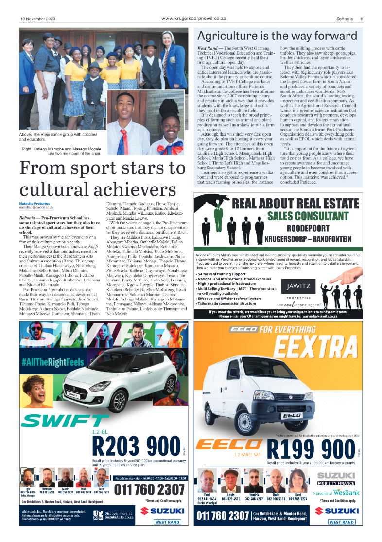 Krugersdorp News 10 November 2023 page 5