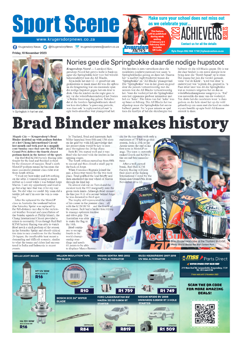 Krugersdorp News 10 November 2023 page 8