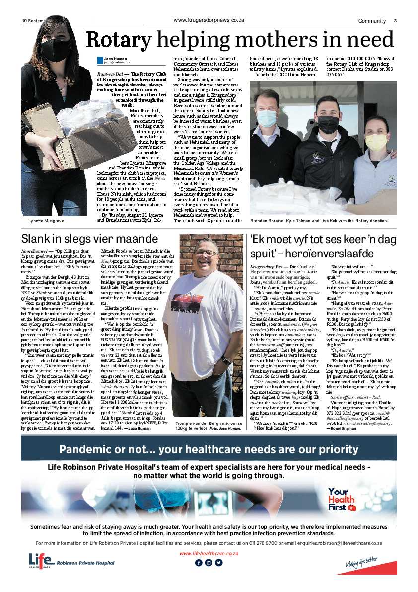 Krugersdorp News 10 September 2021 page 3
