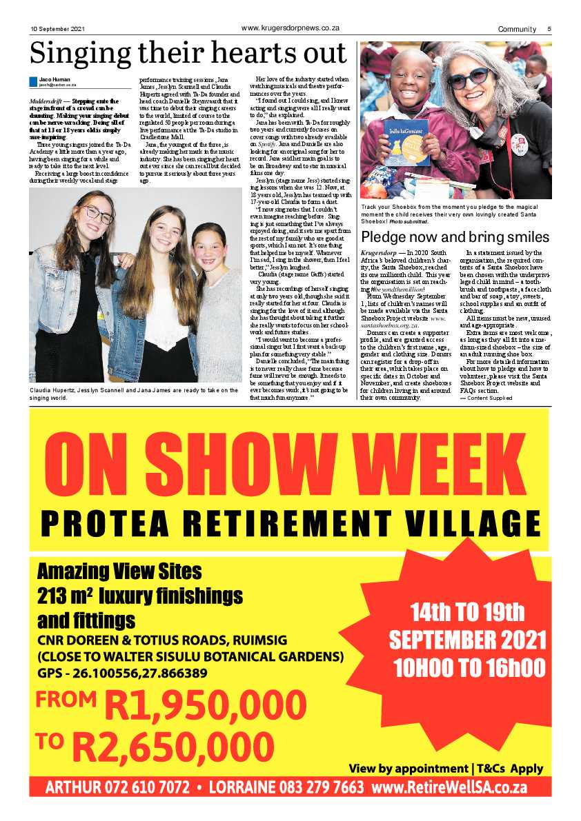 Krugersdorp News 10 September 2021 page 5