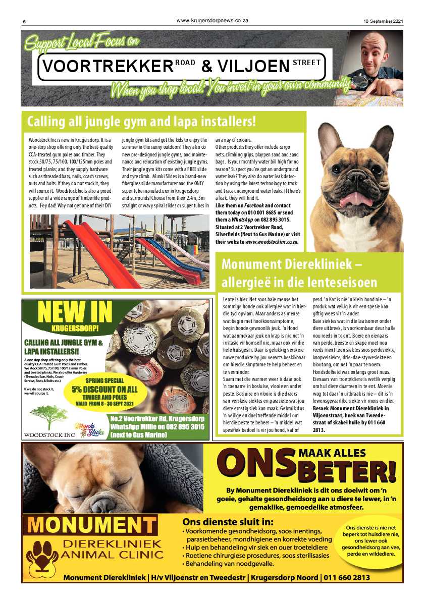 Krugersdorp News 10 September 2021 page 6