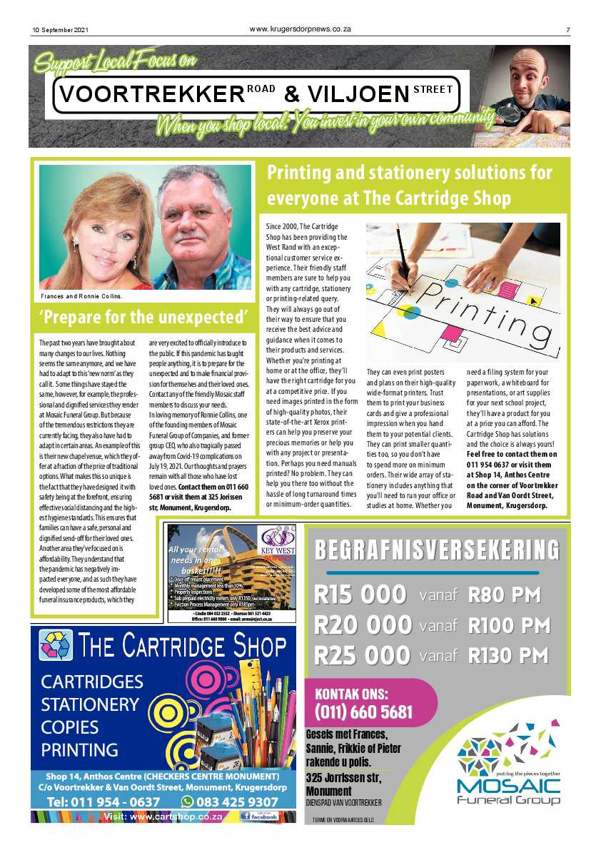Krugersdorp News 10 September 2021 page 7