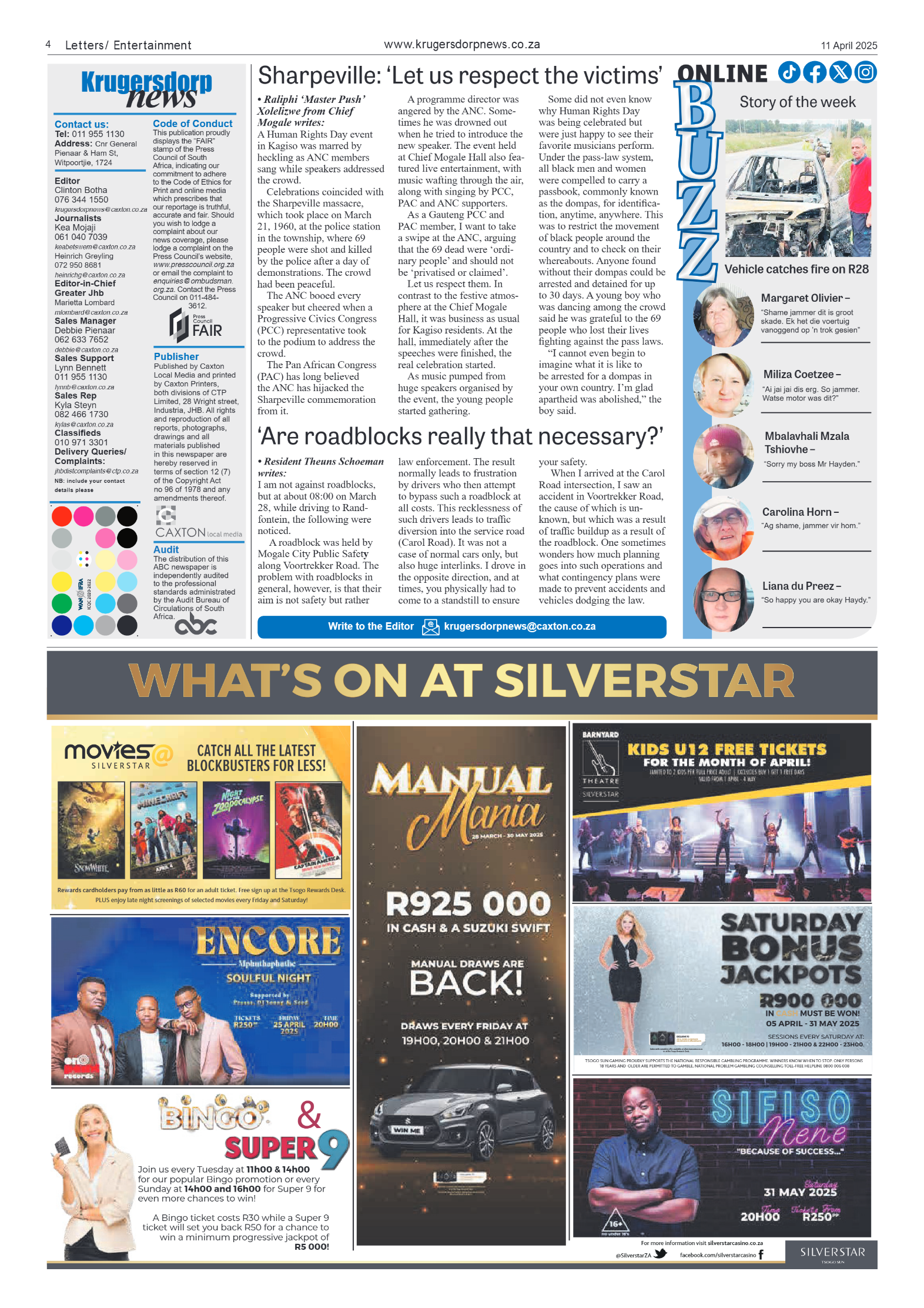 Krugersdorp News 11 April 2025 page 6