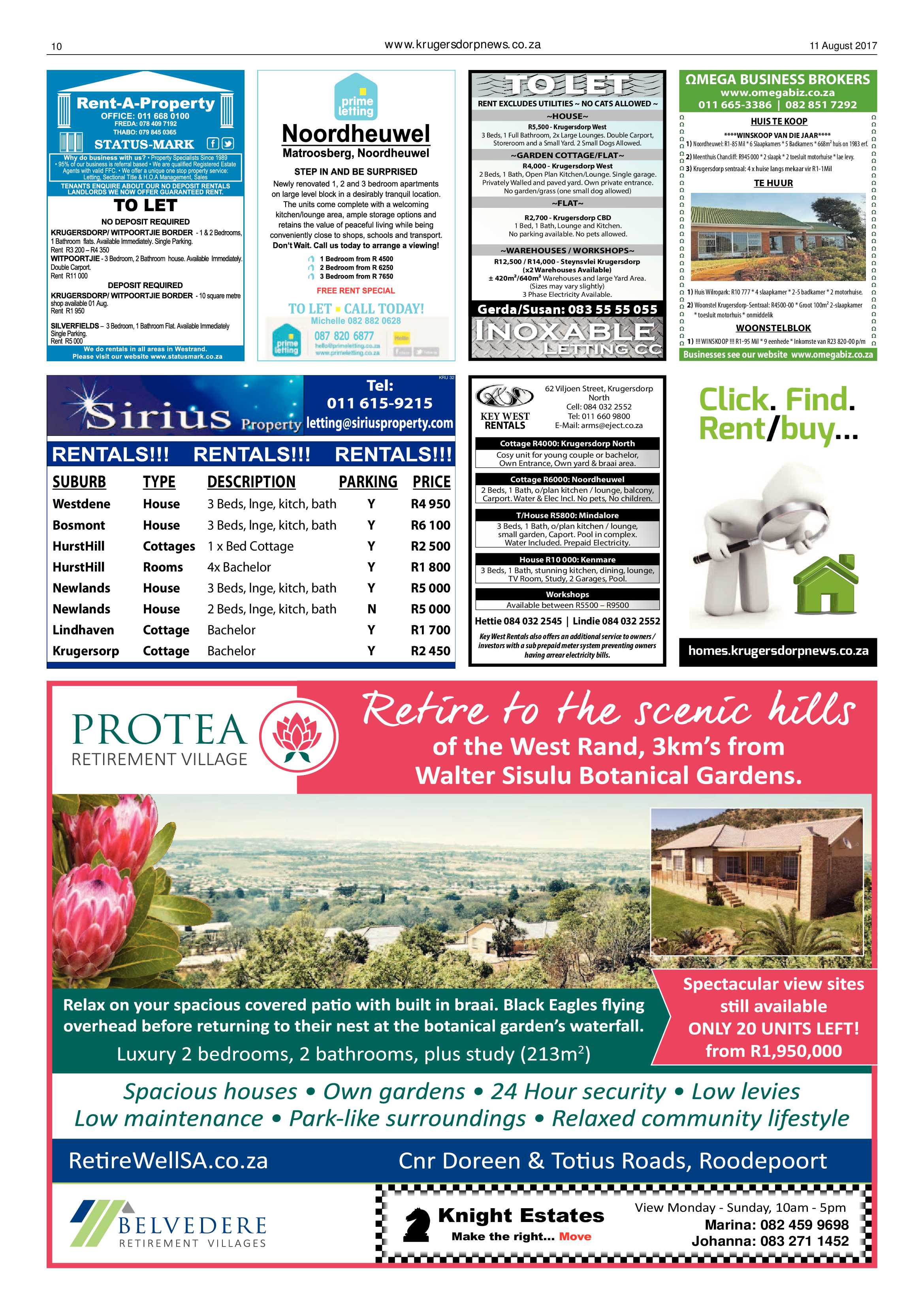 Krugersdorp News 11 August 2017 page 10