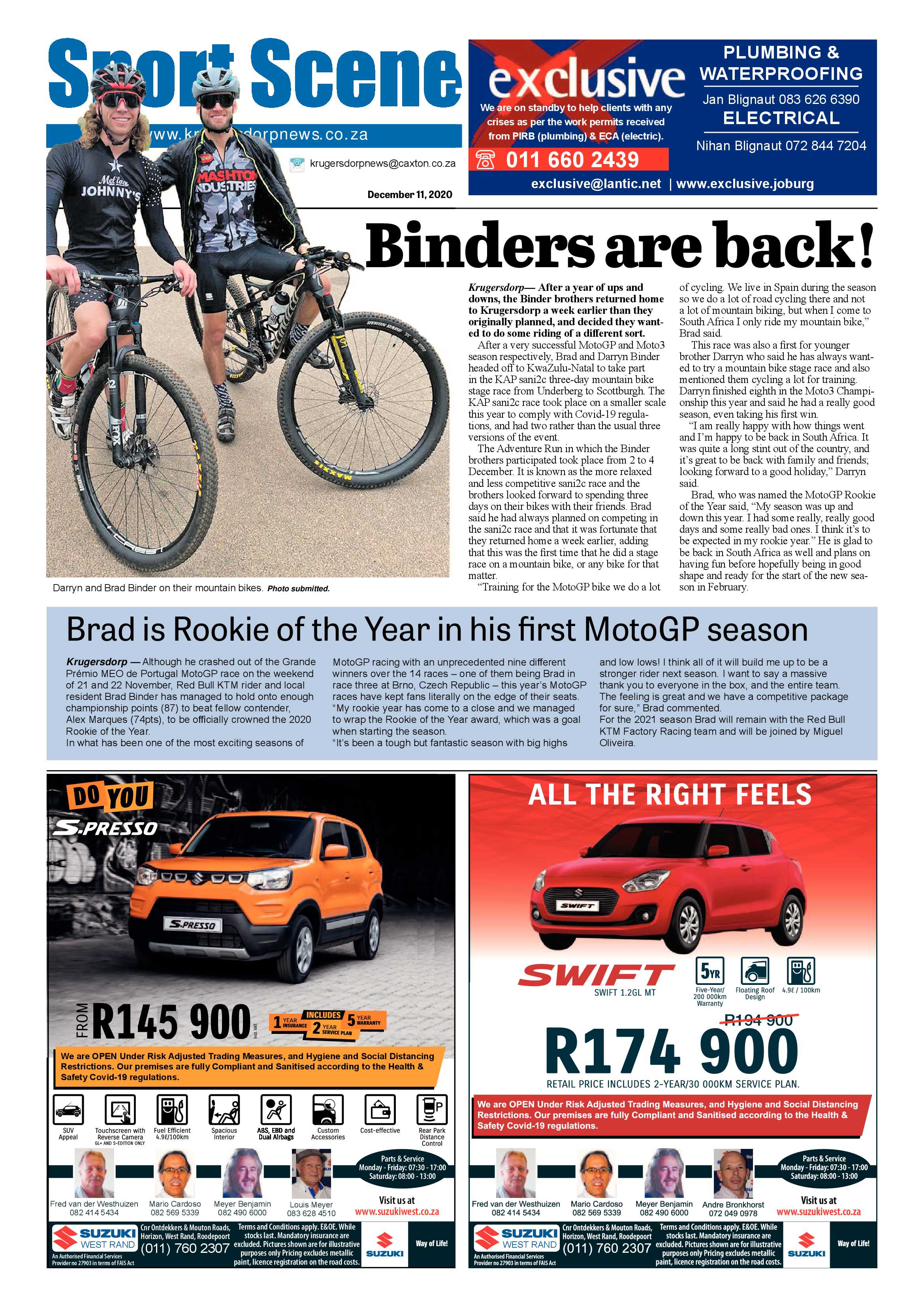 Krugersdorp News 11 December 2020 page 12