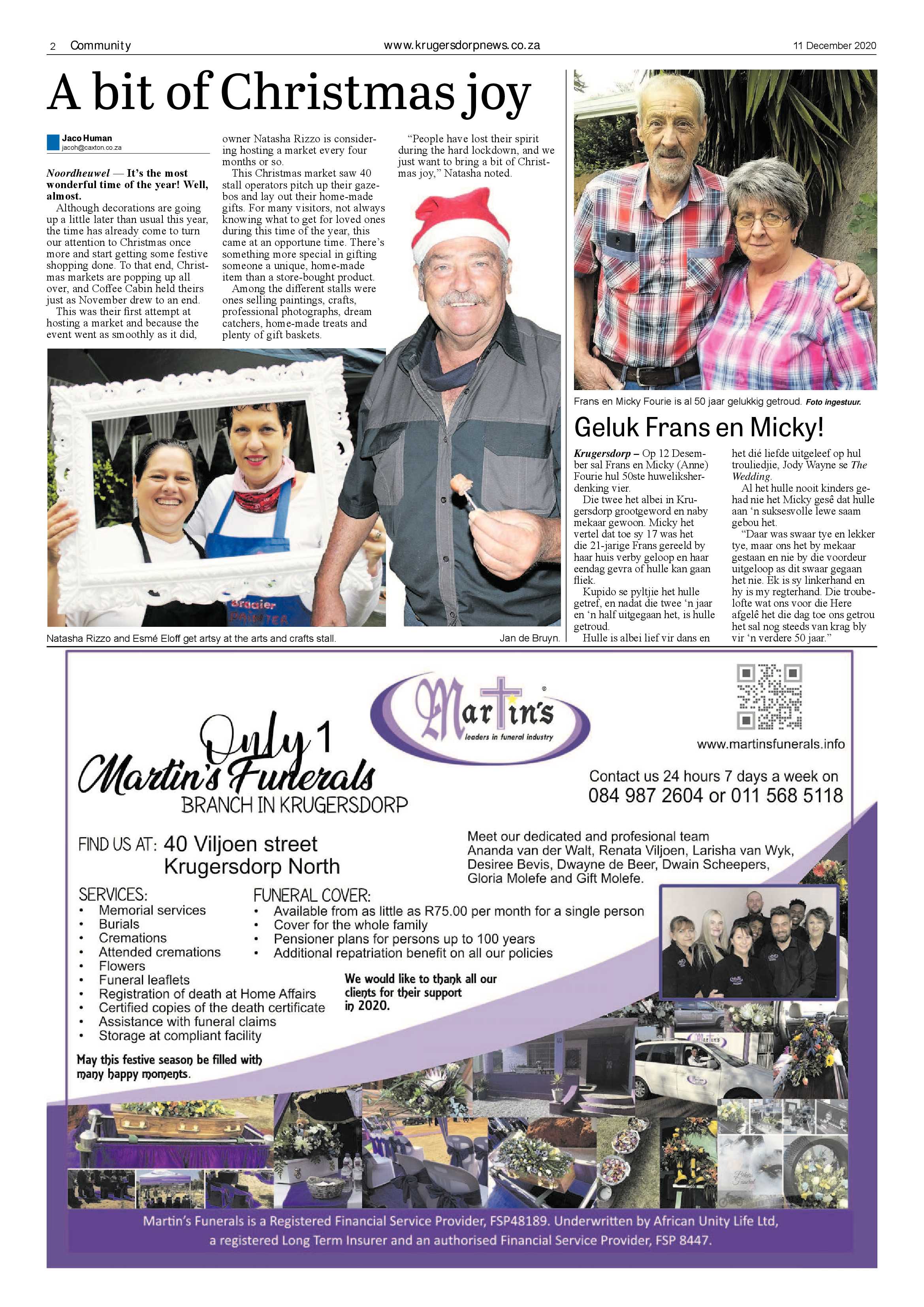 Krugersdorp News 11 December 2020 page 2