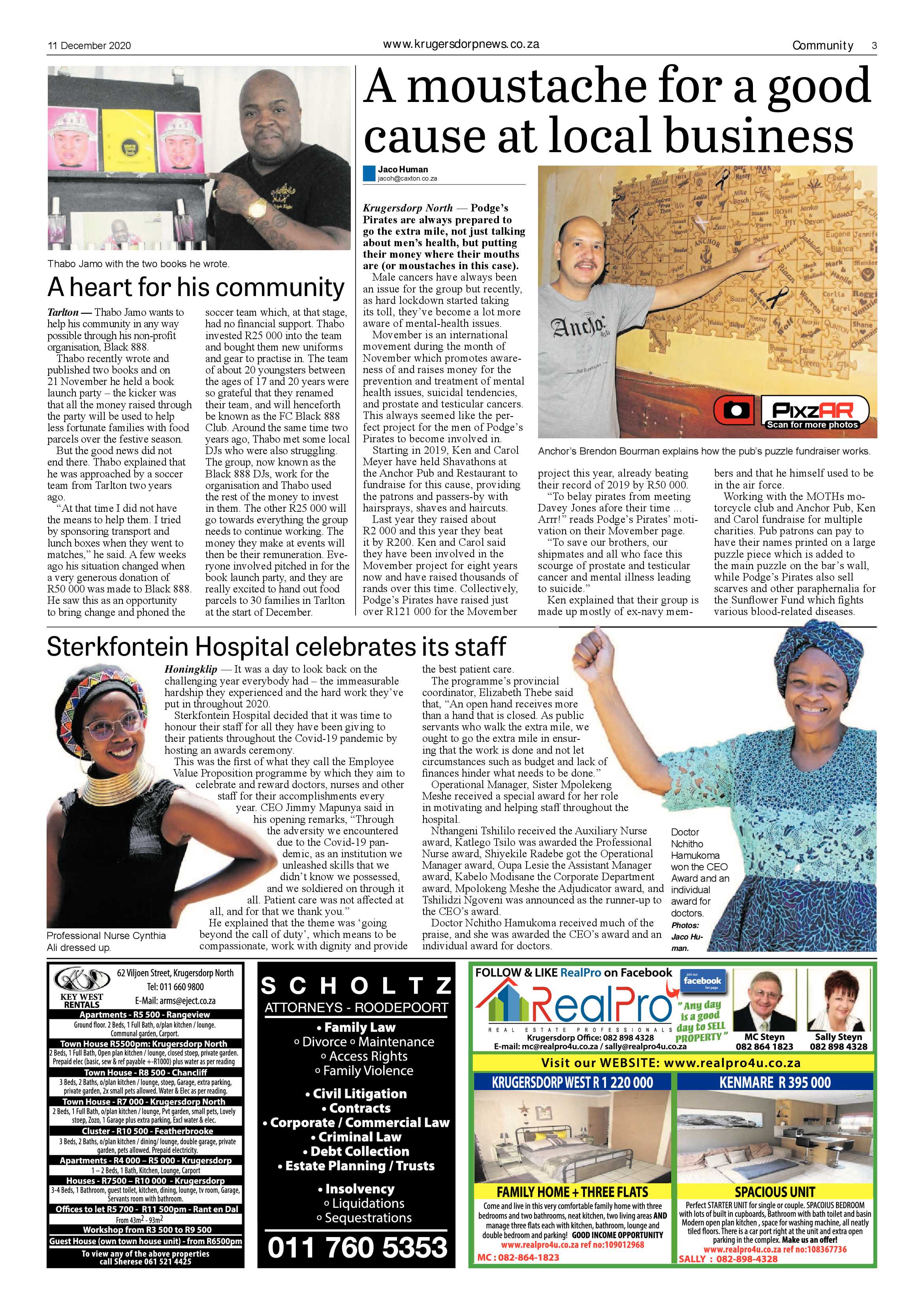 Krugersdorp News 11 December 2020 page 3