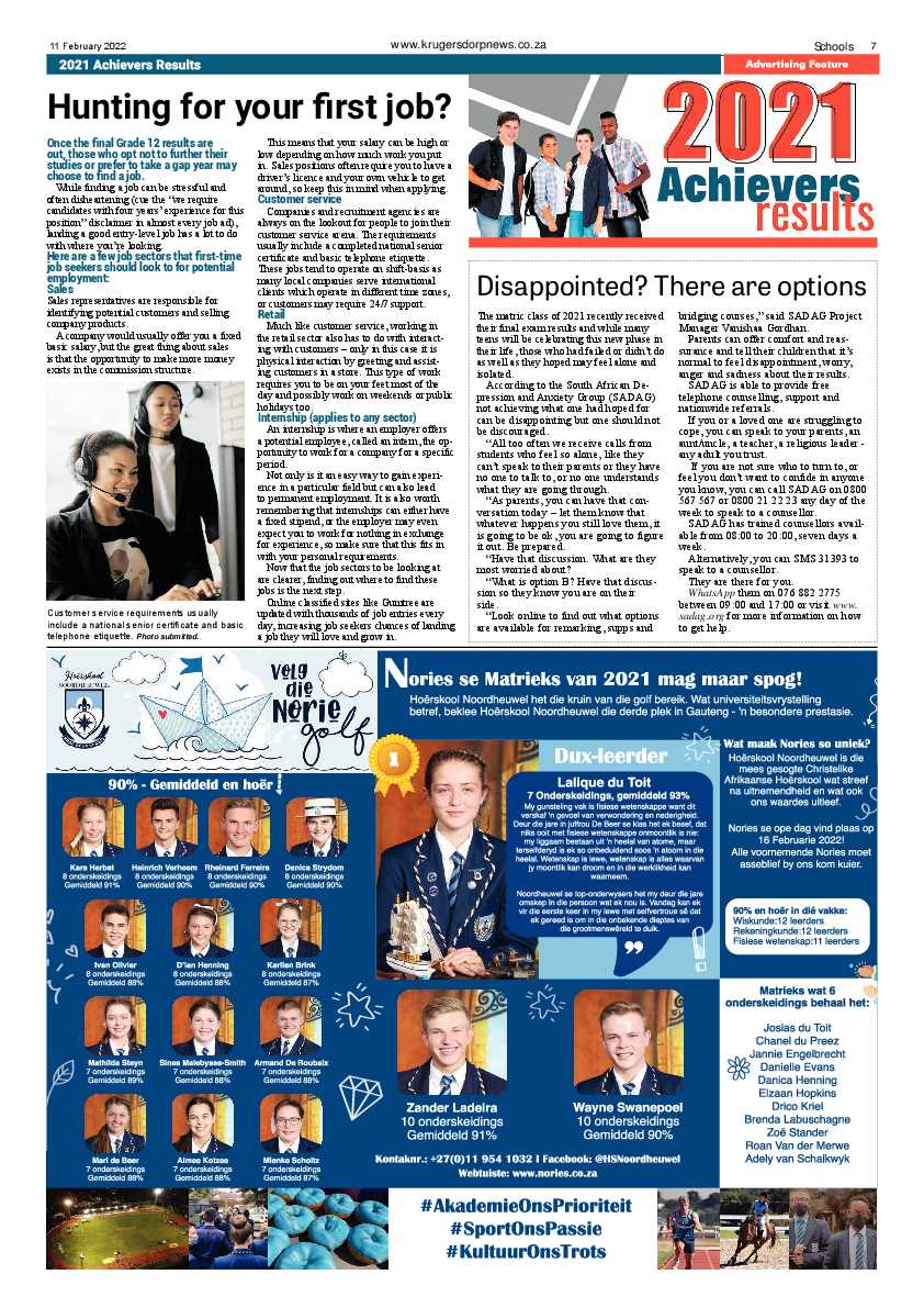 Krugersdorp News 11 February 2022 page 7