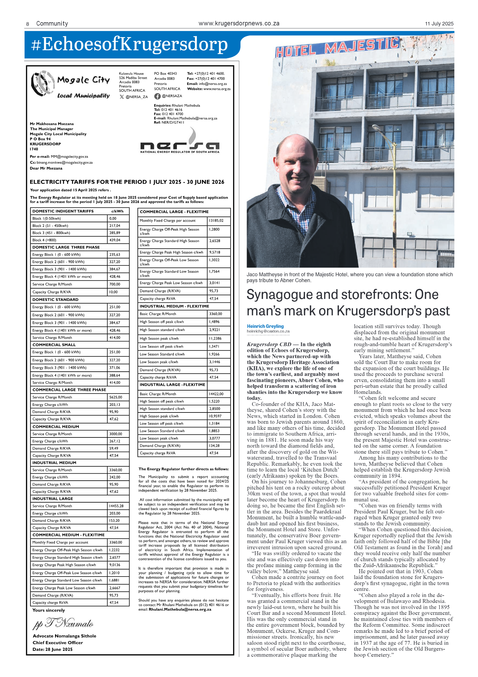 Krugersdorp News 11 July 2025 page 10