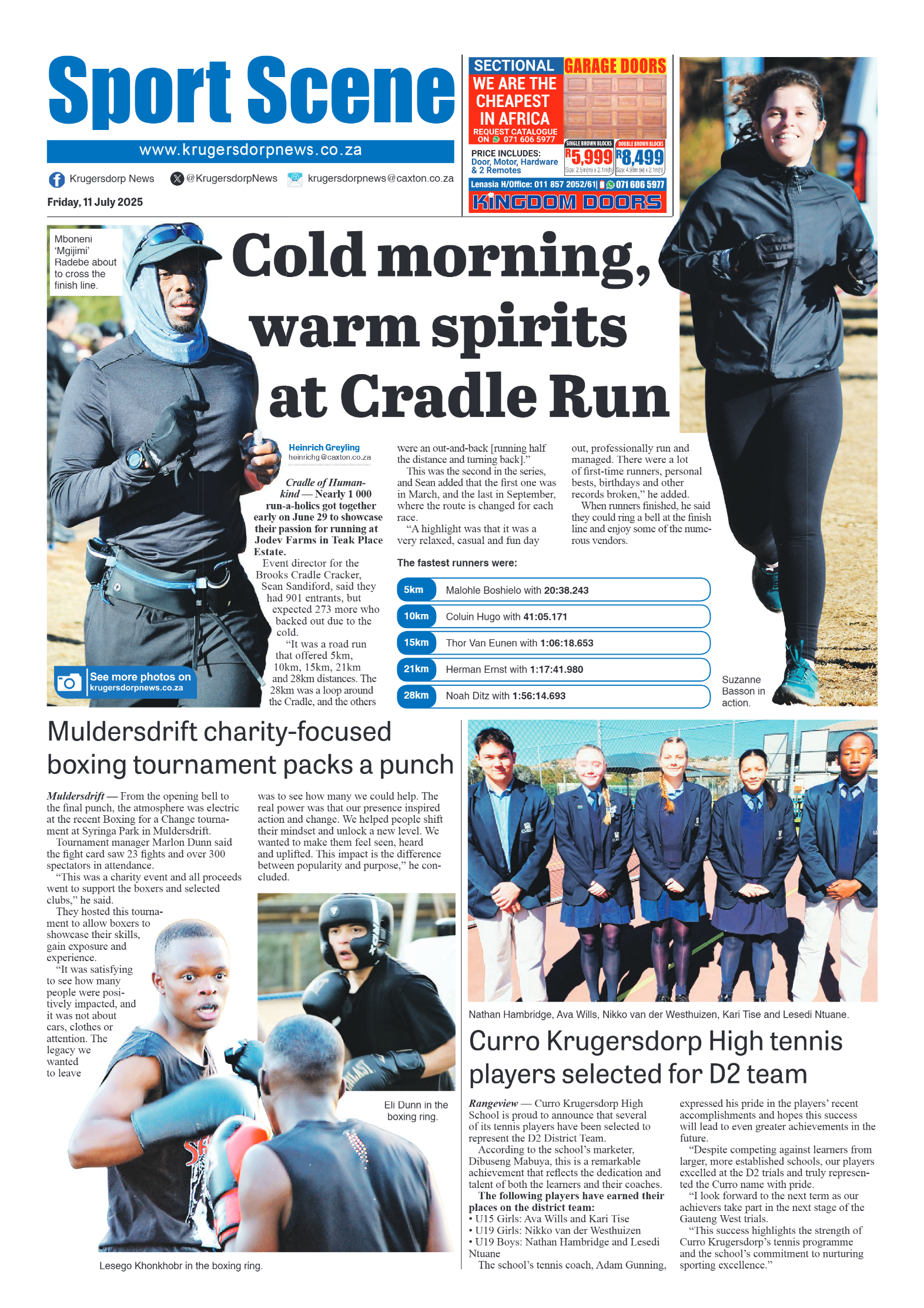 Krugersdorp News 11 July 2025 page 14