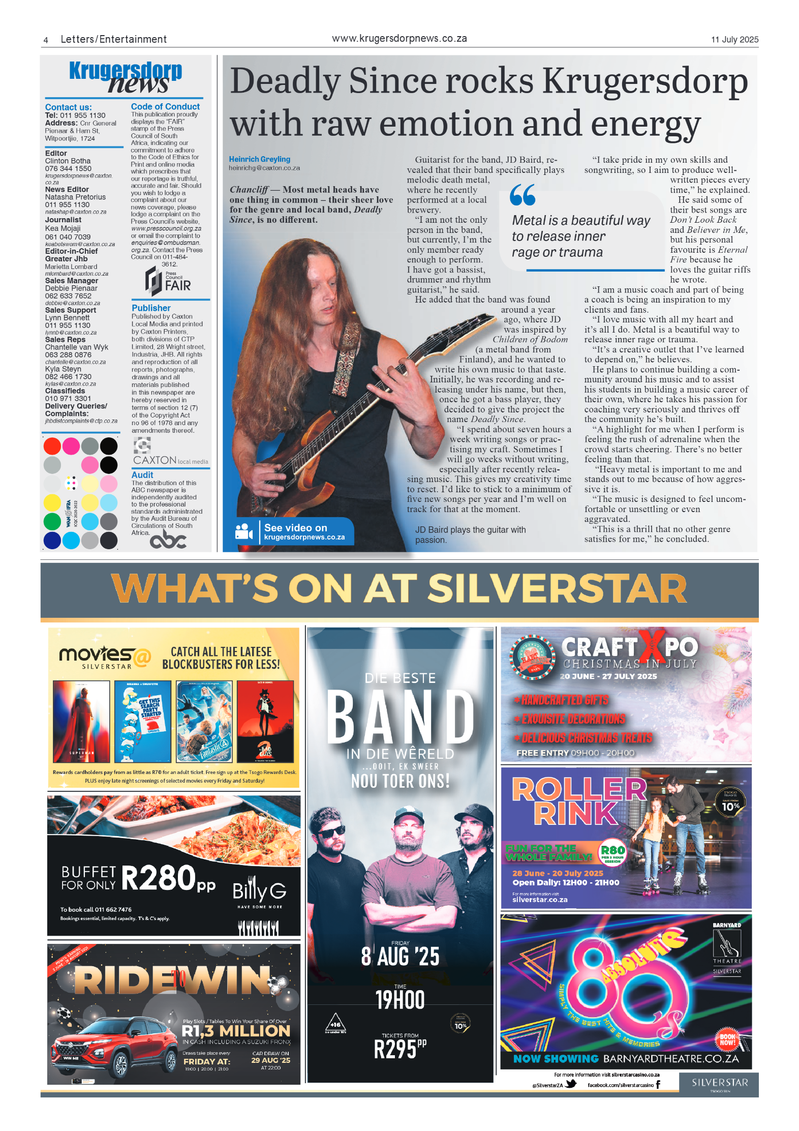 Krugersdorp News 11 July 2025 page 6