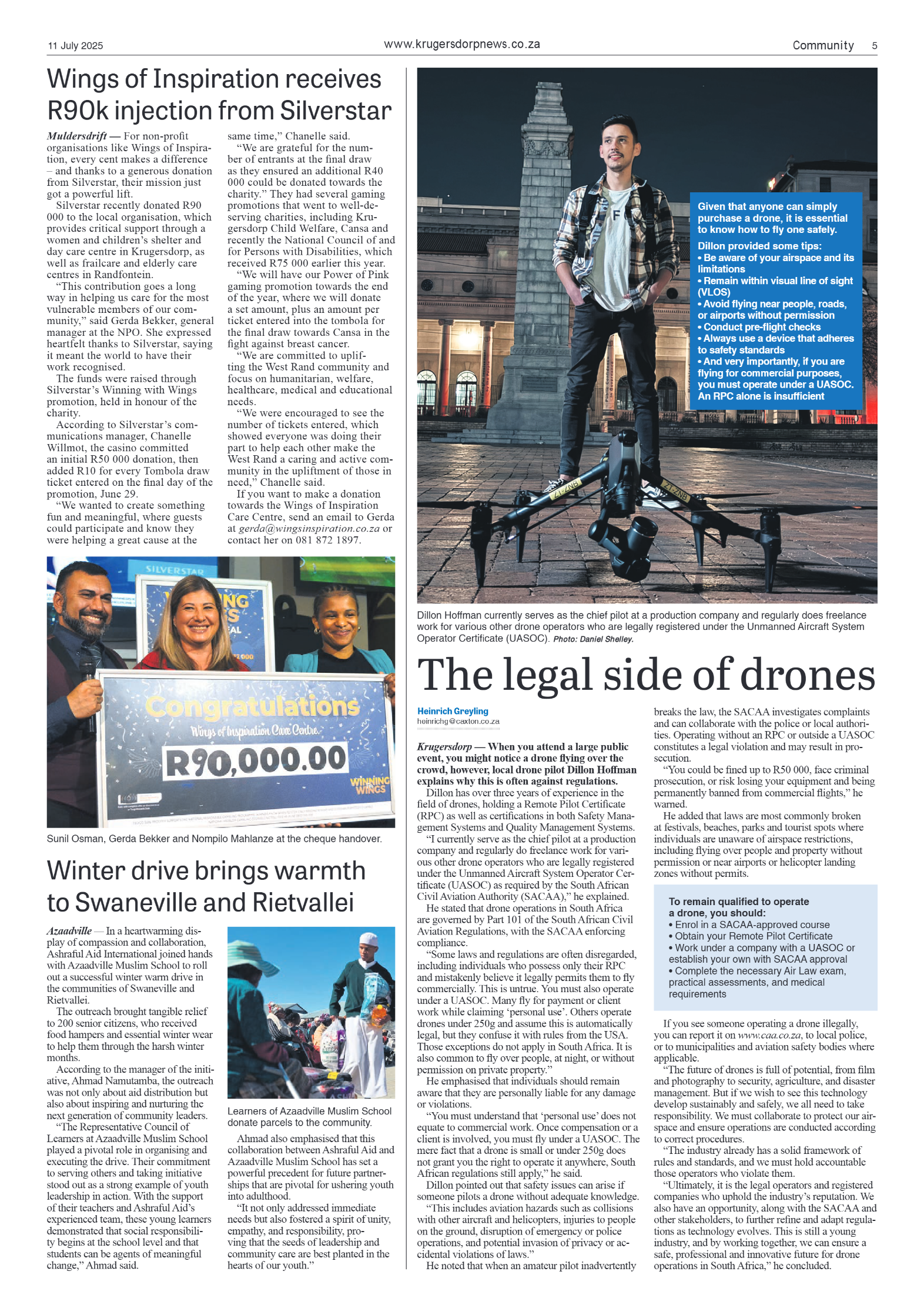 Krugersdorp News 11 July 2025 page 7