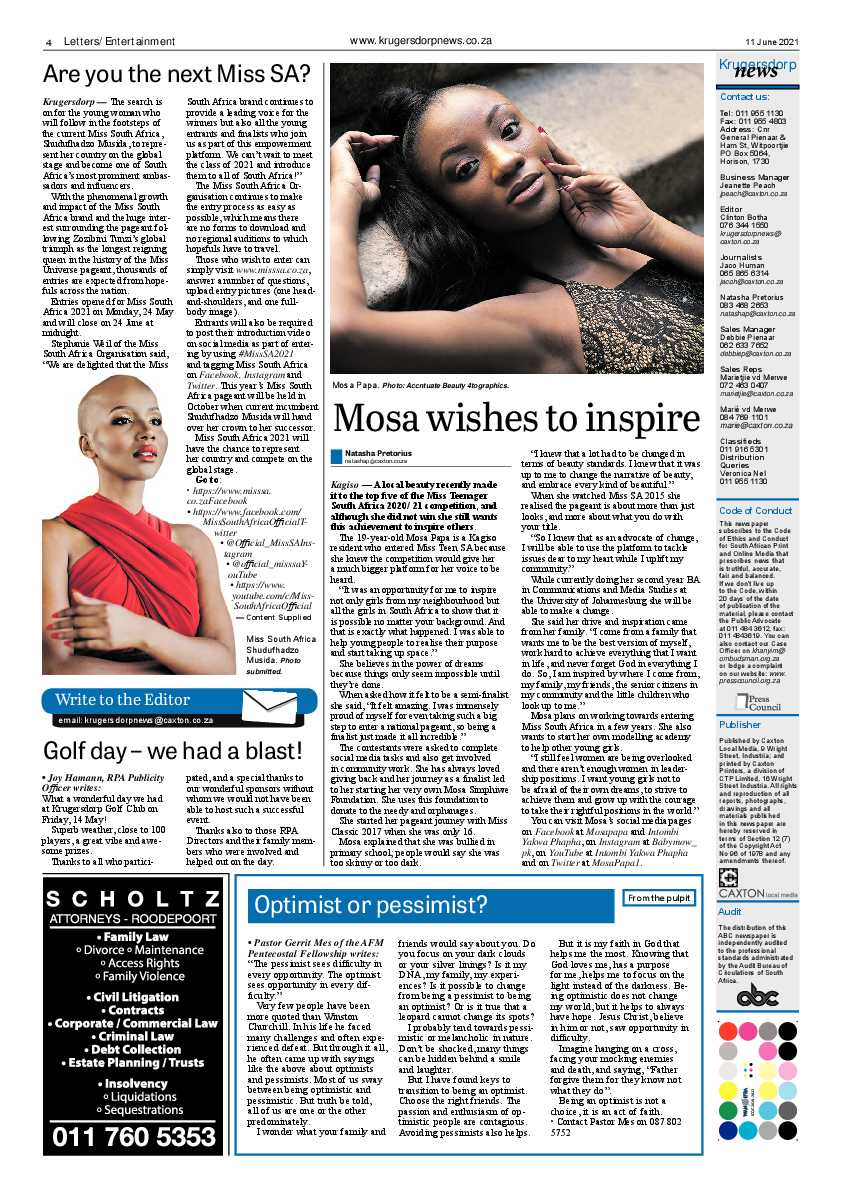 Krugersdorp News 11 June 2021 page 4