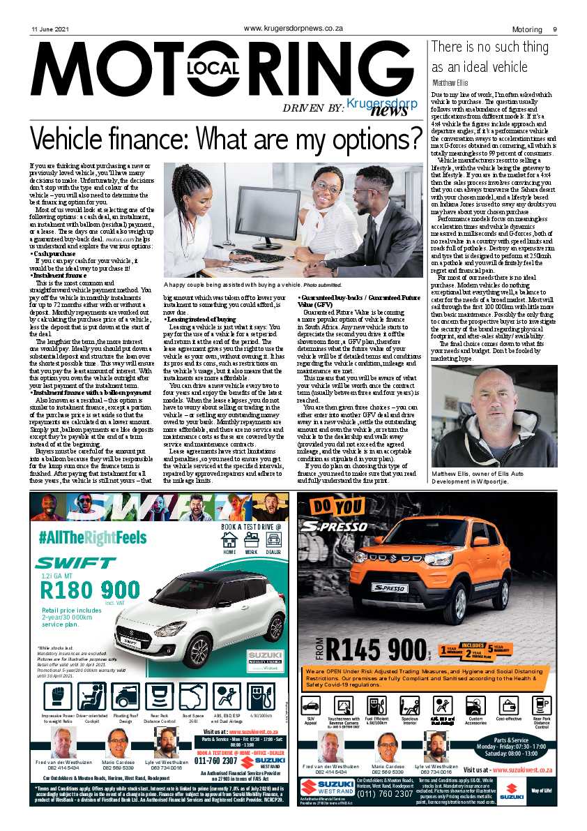 Krugersdorp News 11 June 2021 page 9